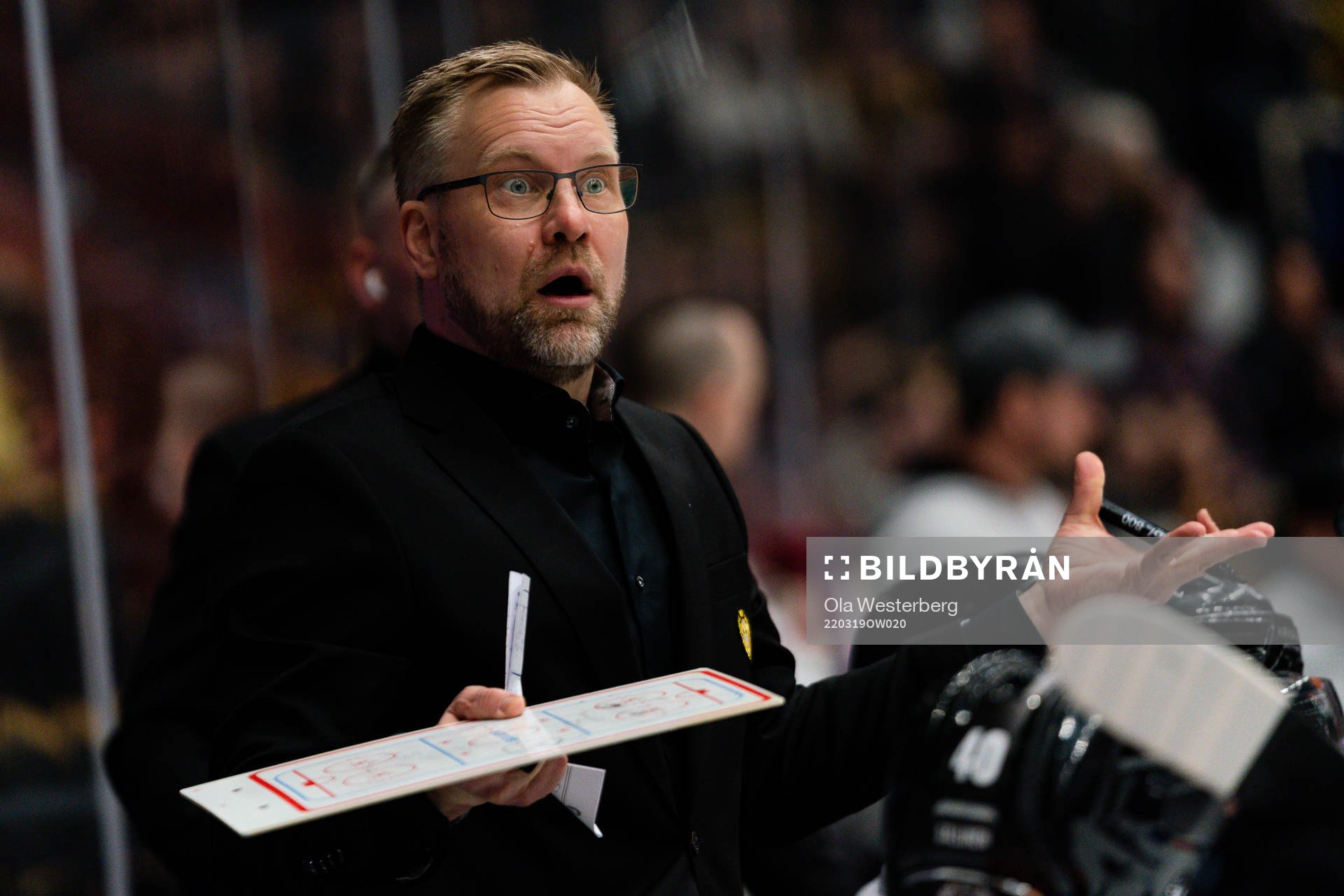 Brynäs tränare Mikko Manner