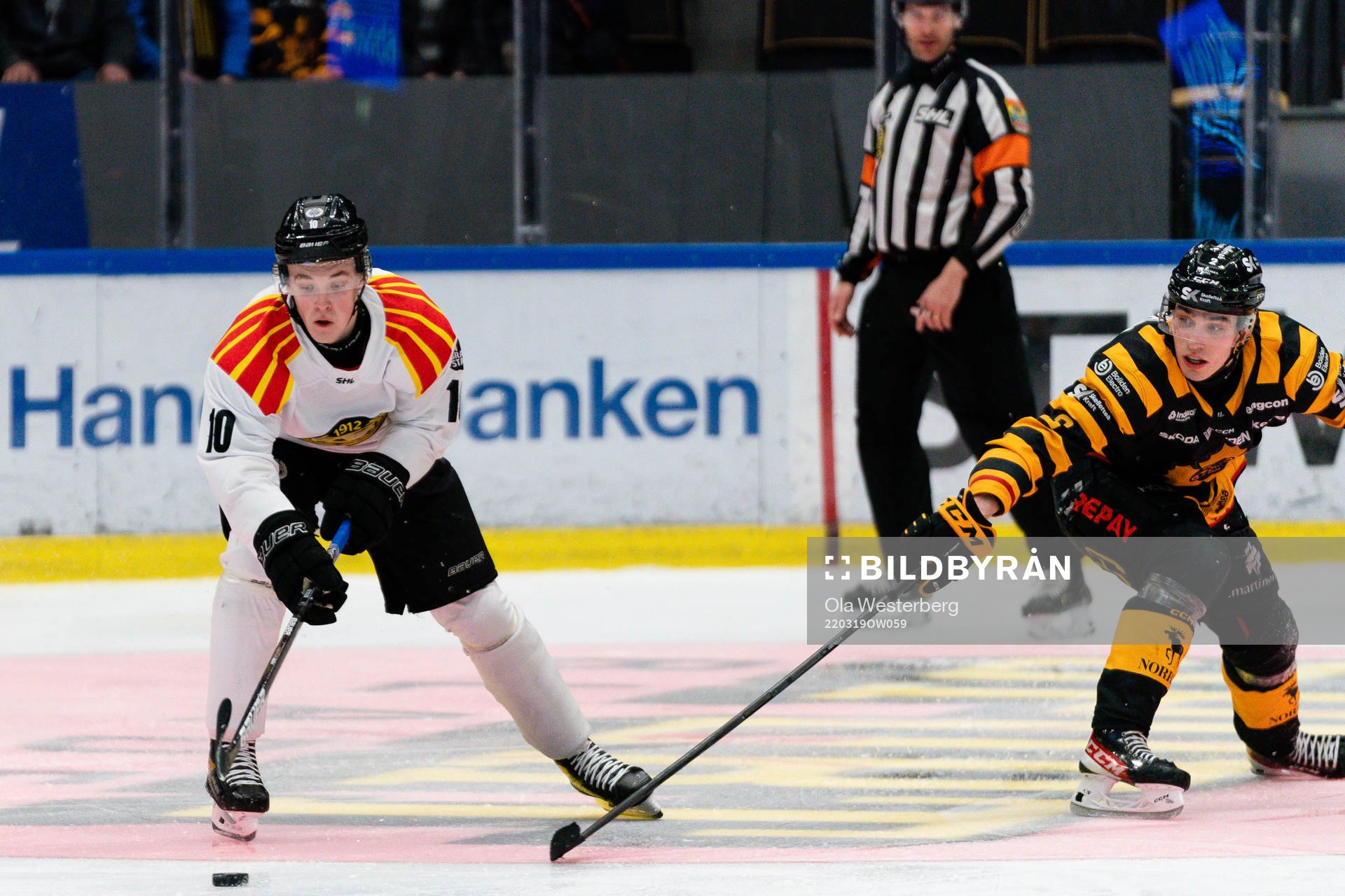 Brynäs Noel Gunler och Skellefteås Adam Wilsby