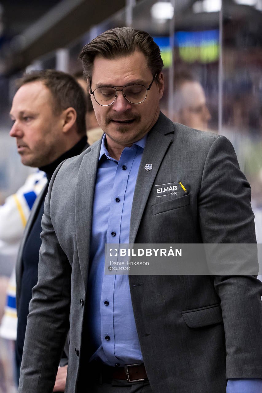 Leksands tränare Björn Hellkvist