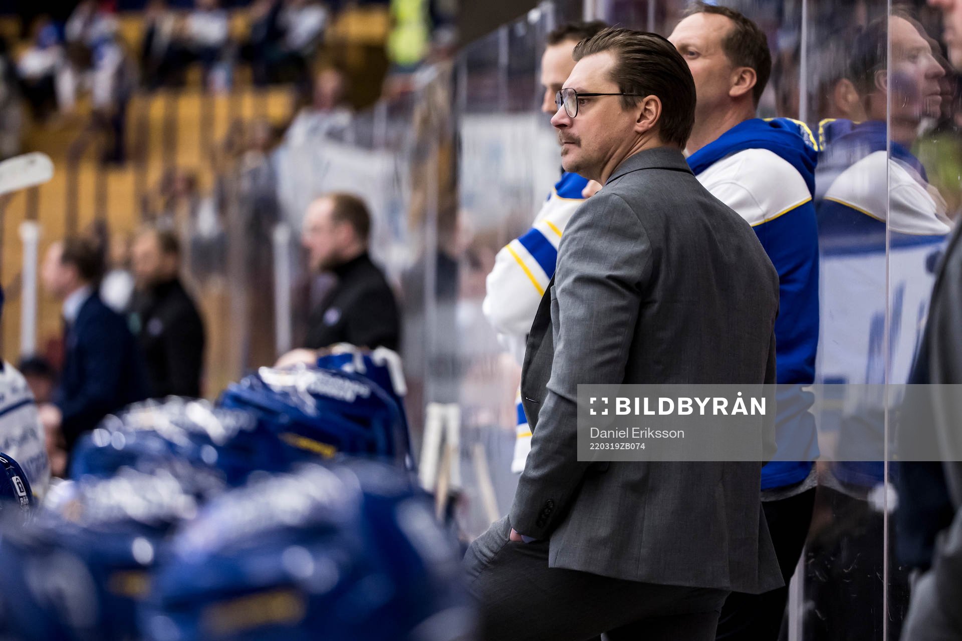 Leksands tränare Björn Hellkvist