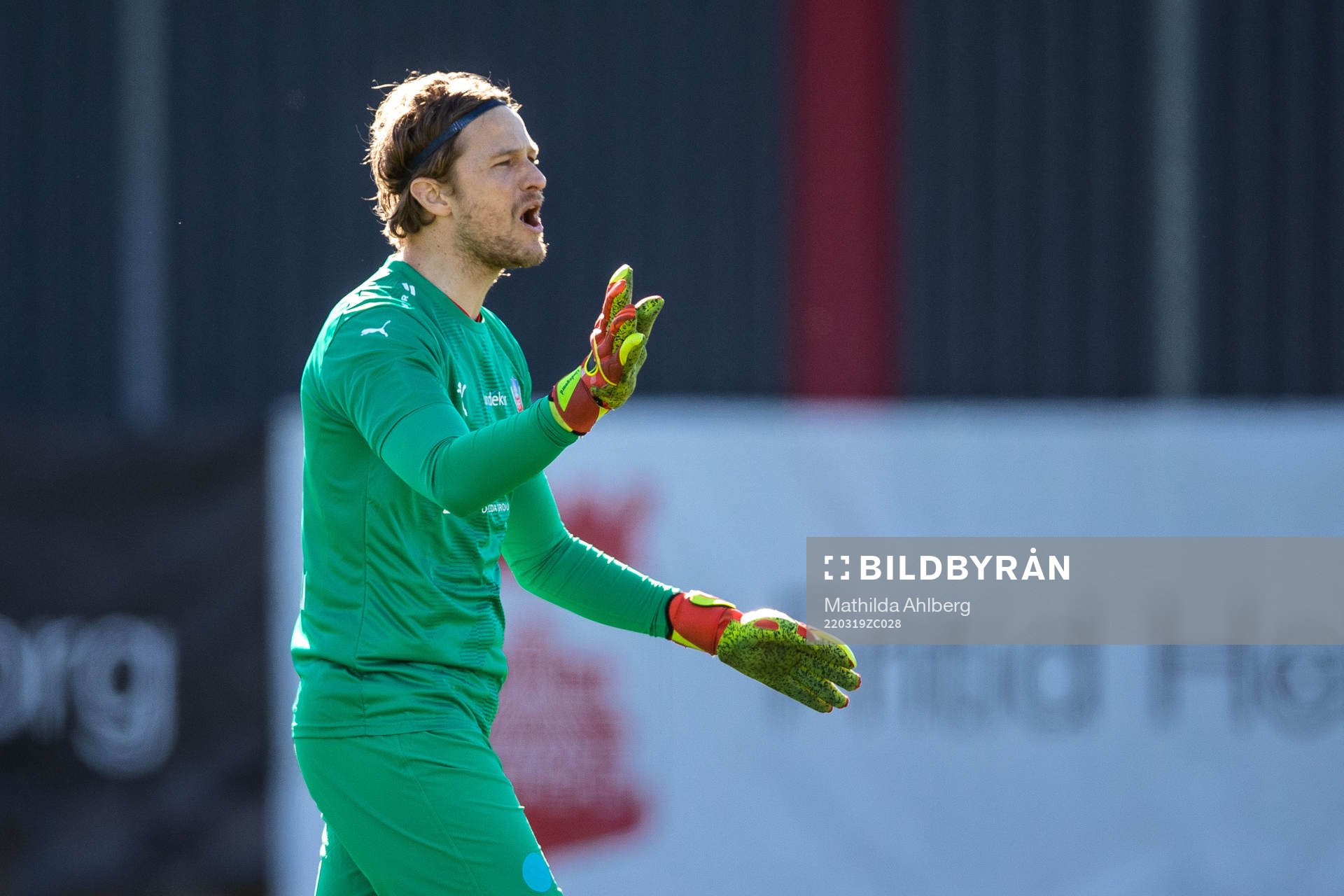 Helsingborgs målvakt Anders Lindegaard