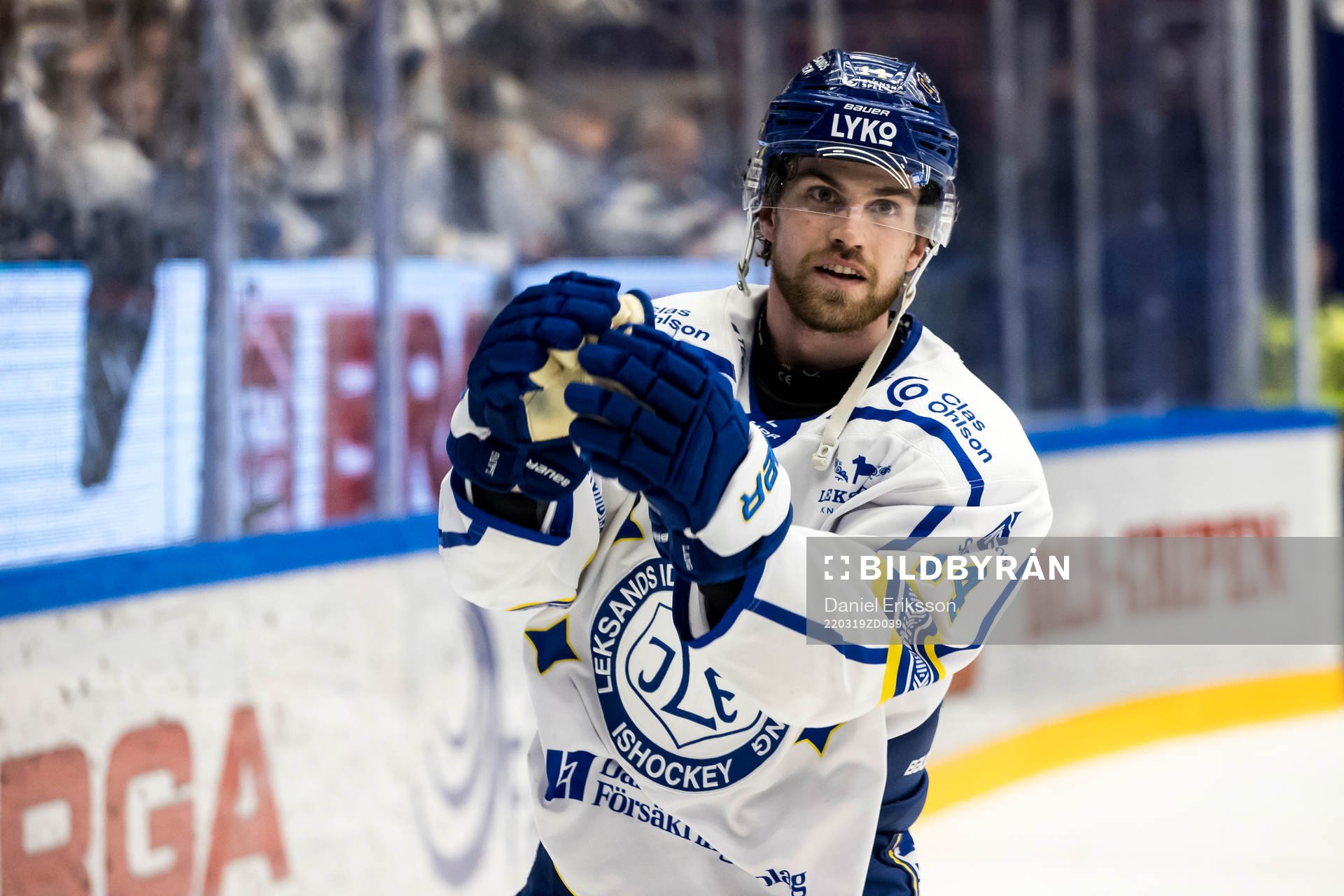 Leksands Oskar Lang utsedd till matchens krigare
