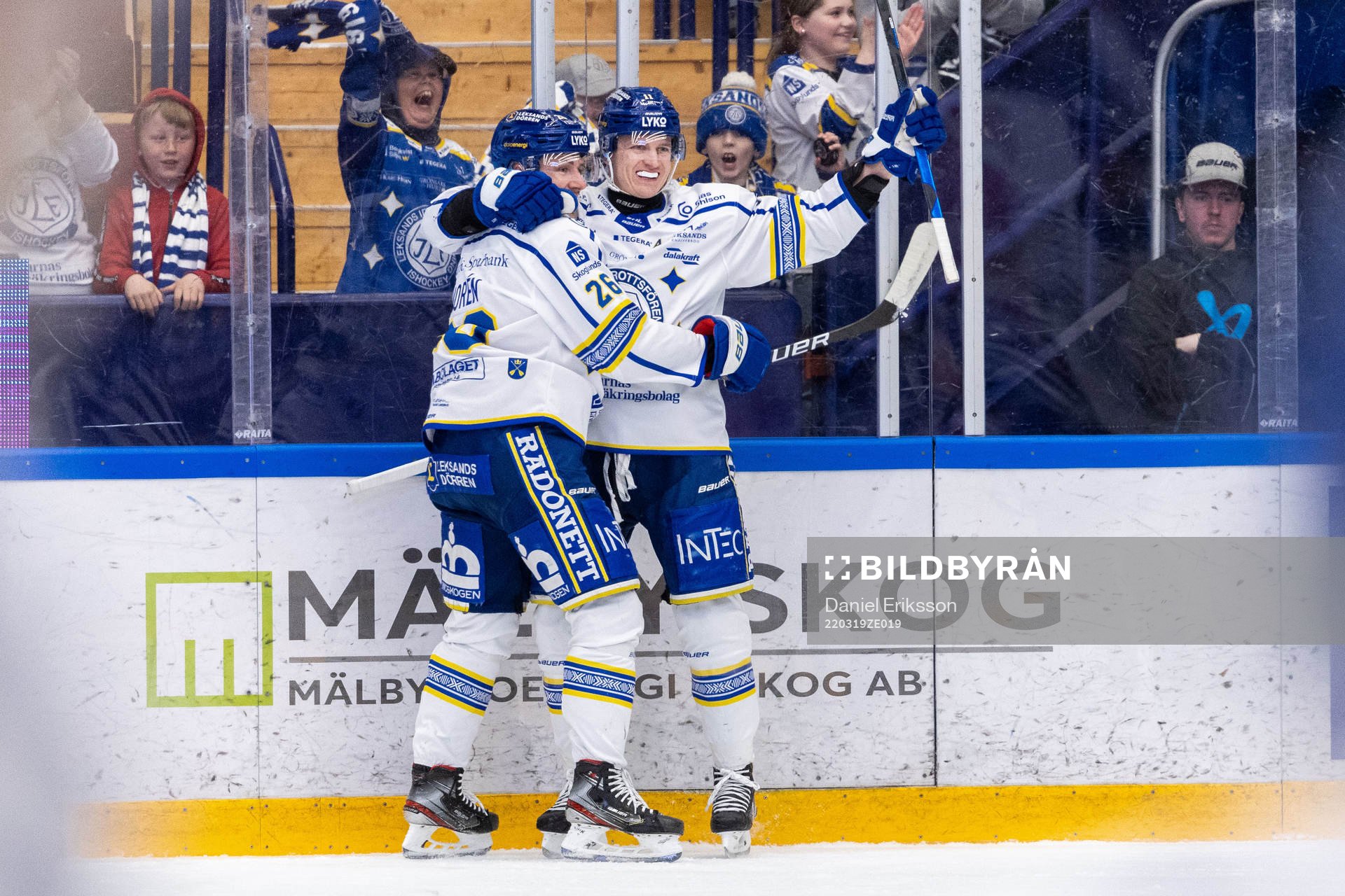 Leksands Martin Karlsson jublar