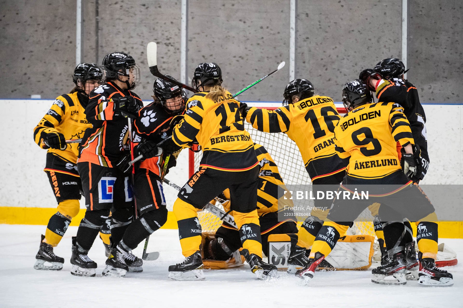 Skellefteås målvakt Miranda Dahlgren