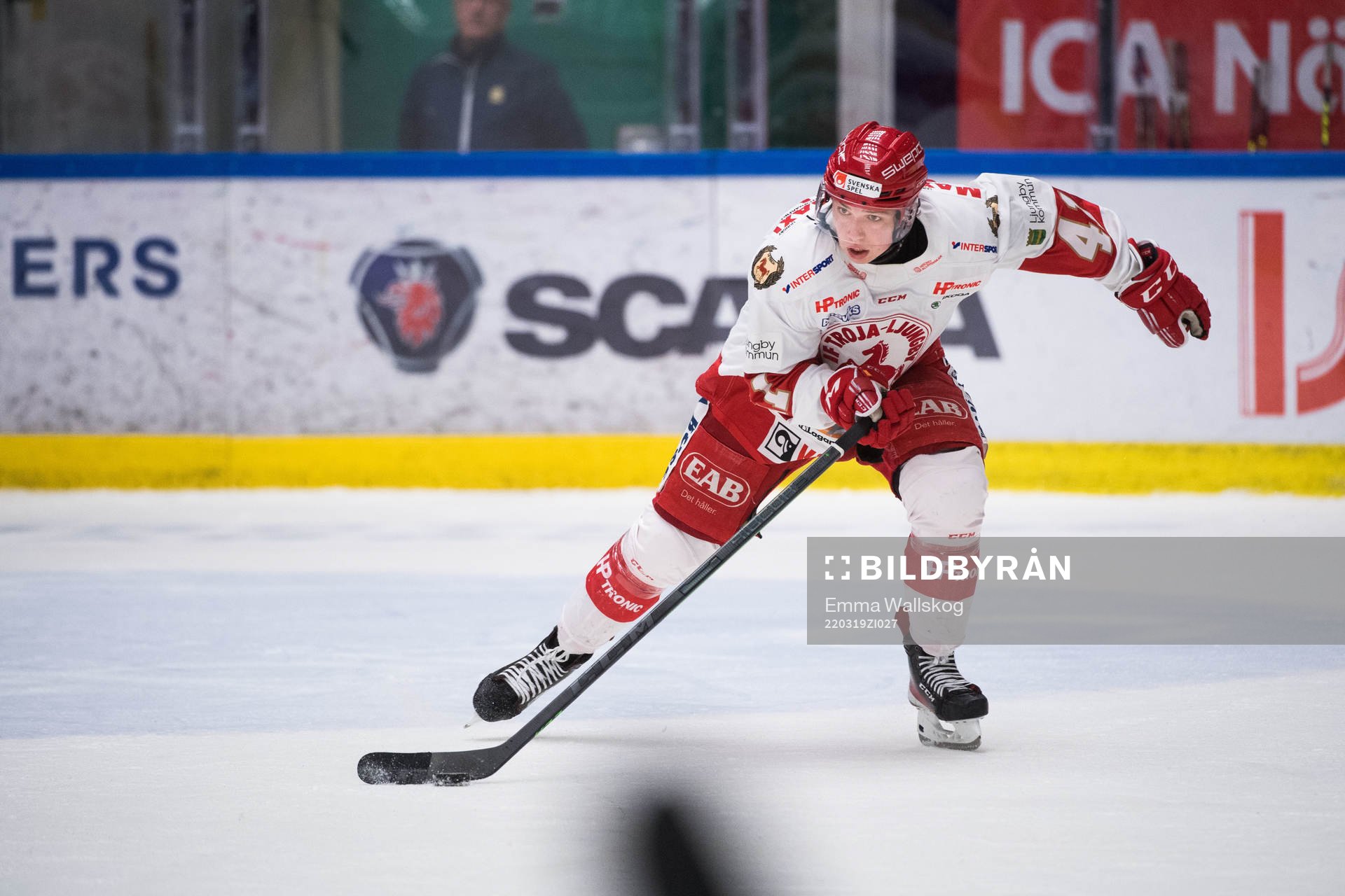 Troja/Ljungbys Victor Öhman