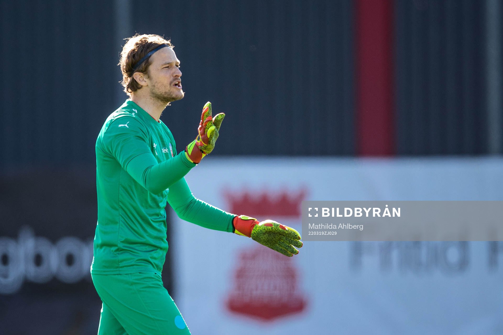 Helsingborgs målvakt Anders Lindegaard