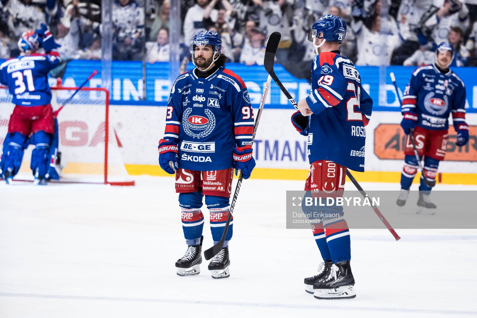 Oskarshamns Cameron Brace deppar