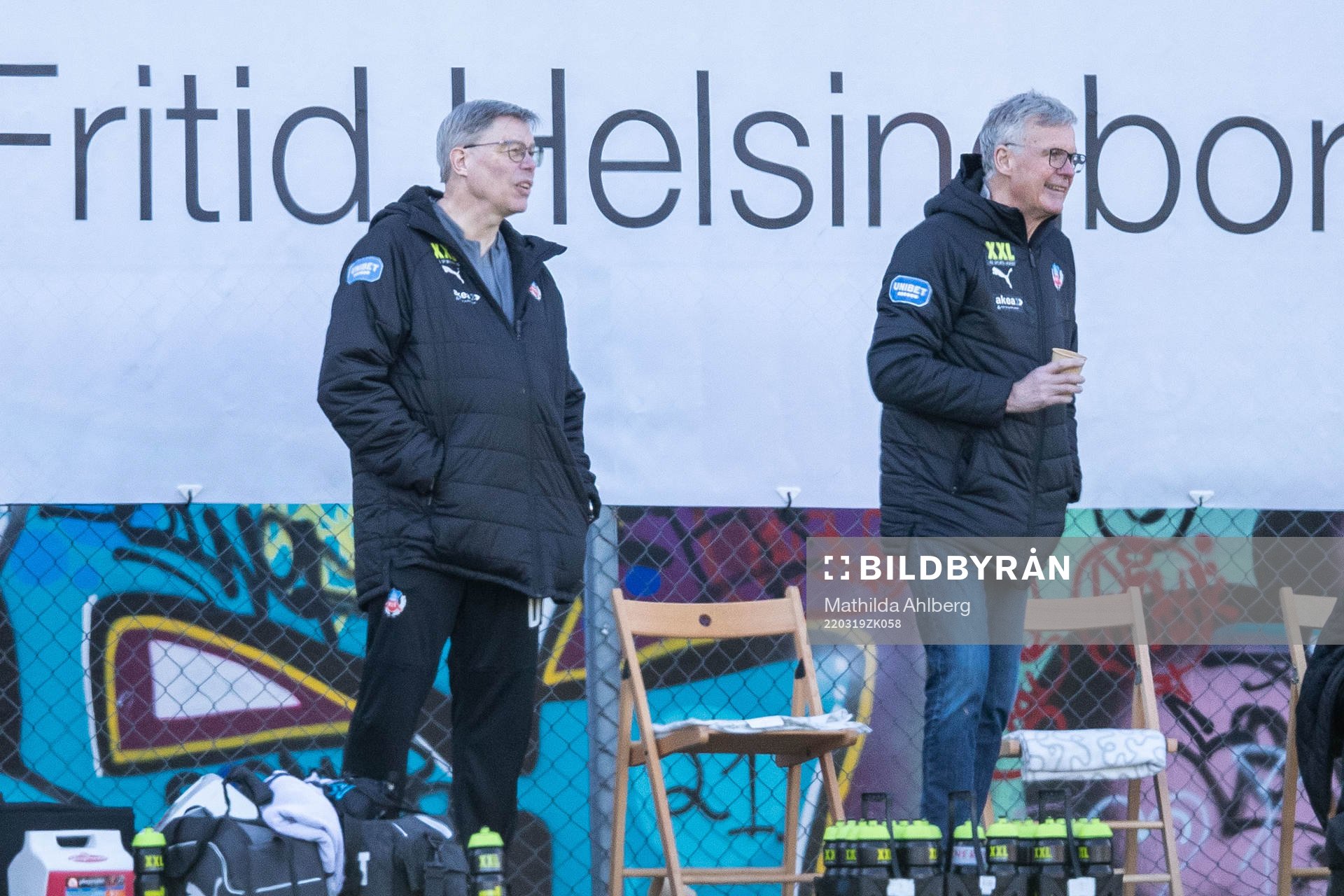 Idrottsskadeterapeut Dale Reese och läkare Harald Roos