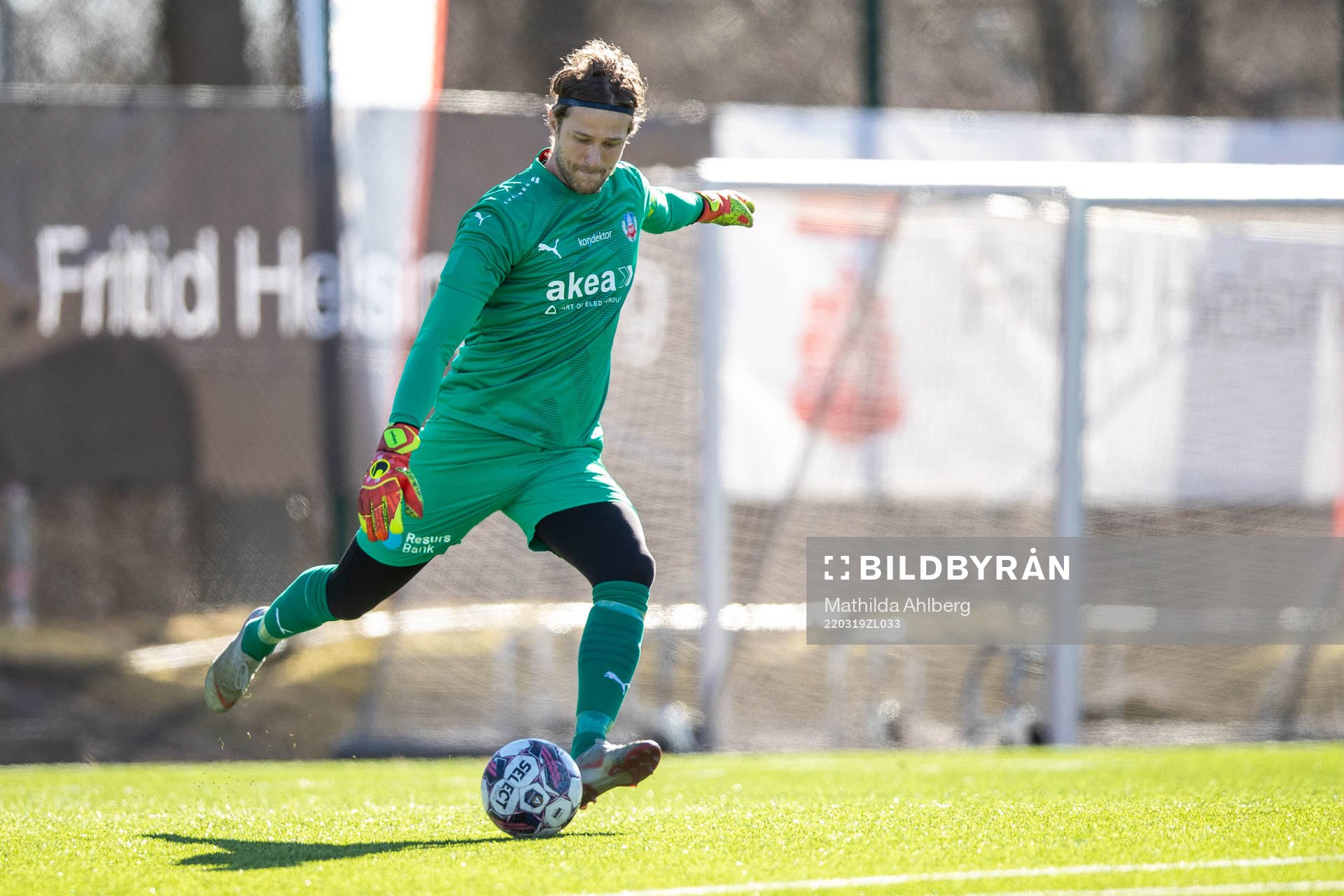Helsingborgs målvakt Anders Lindegaard