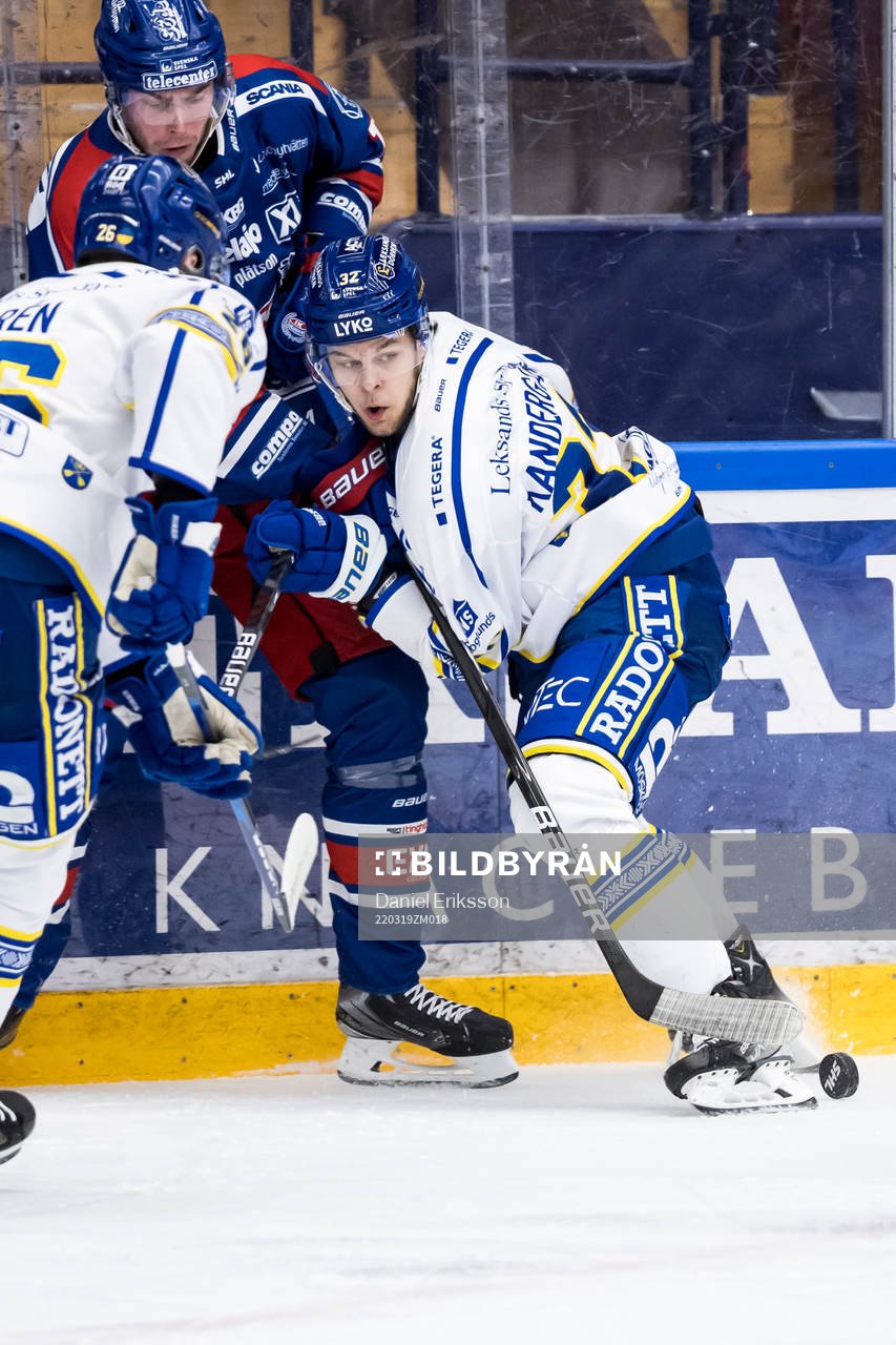 Oskarshamns Joakim Thelin och Leksands Jesper Kandergård