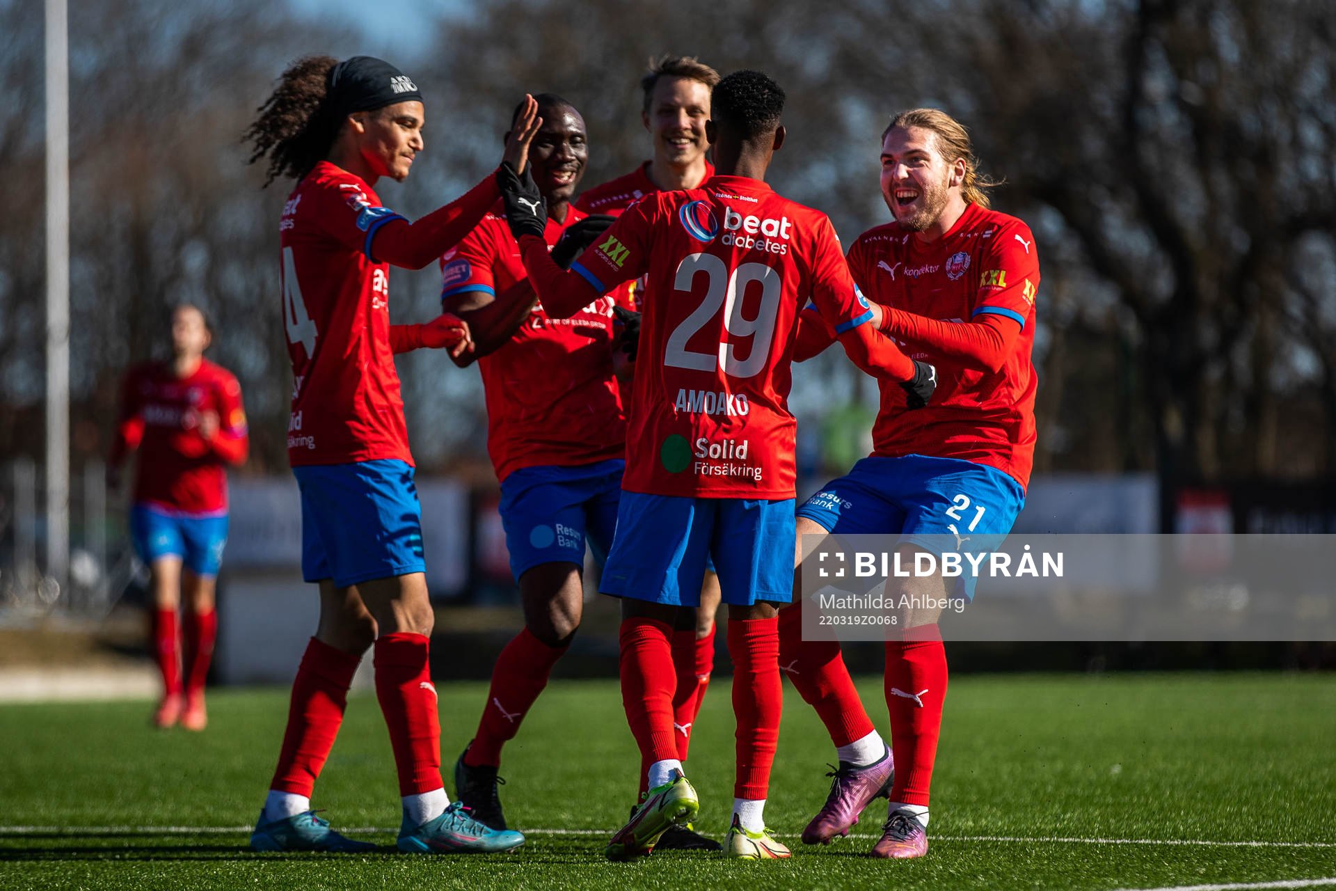 Helsingborgs Adam Kaied, Ravy Tsouka-Dozi, Viktor Lundberg,