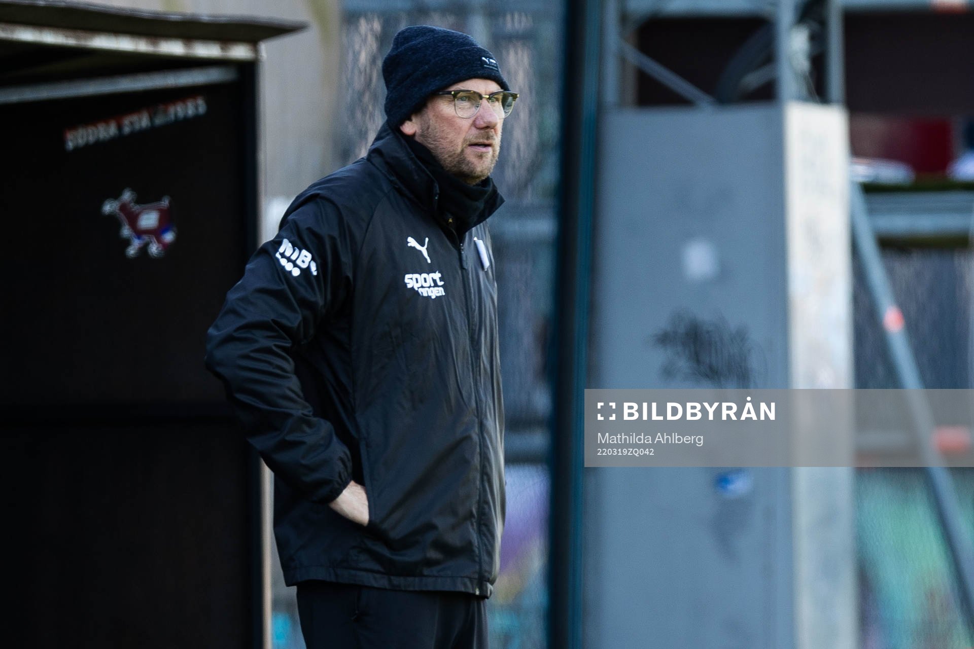 Halmstads manager Magnus Haglund