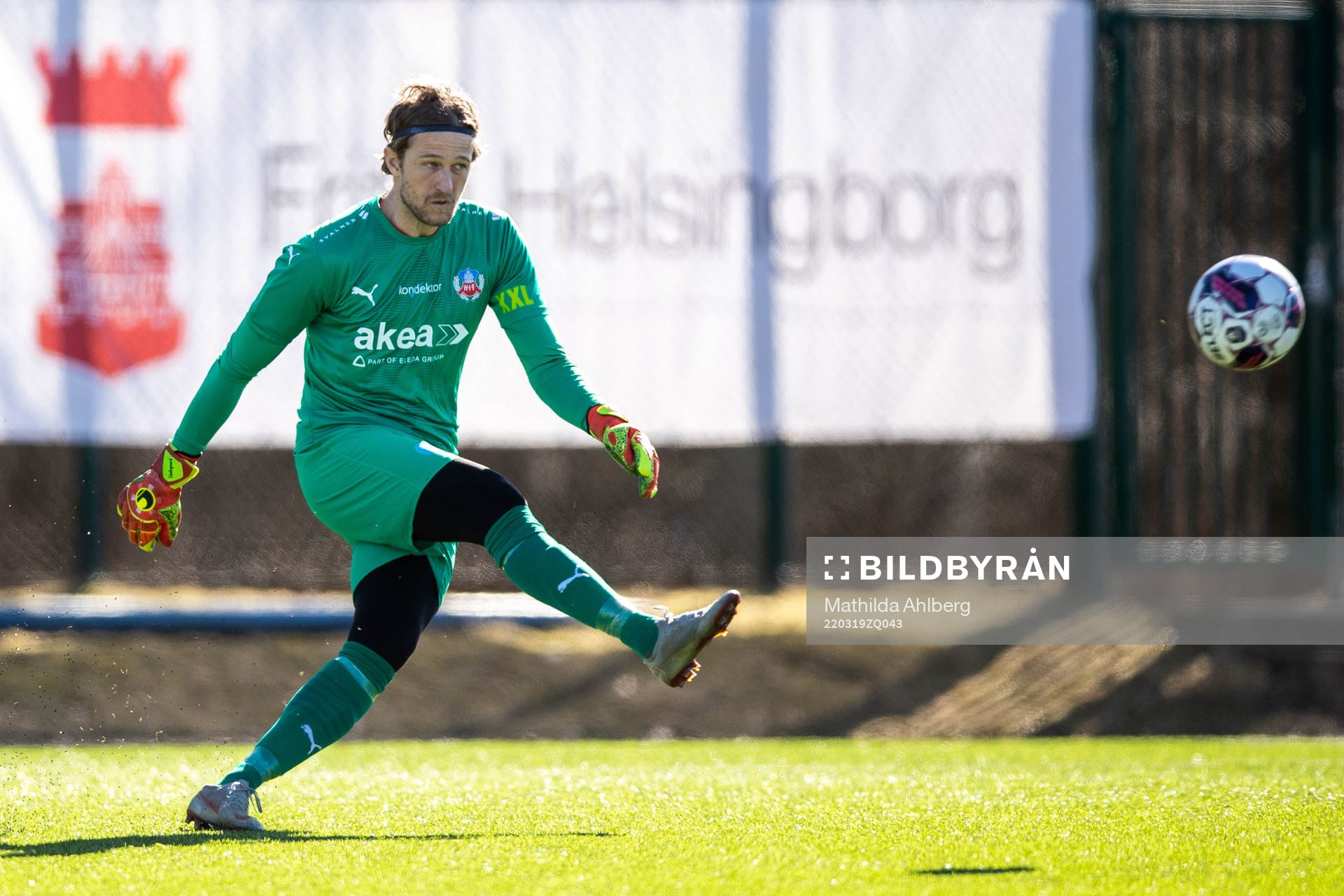Helsingborgs målvakt Anders Lindegaard