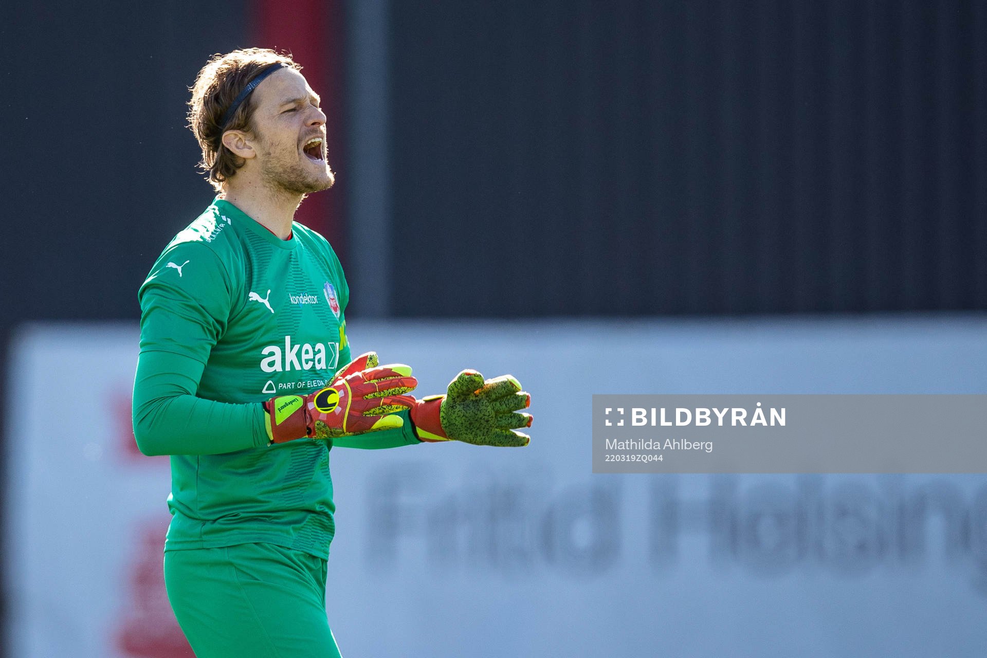 Helsingborgs målvakt Anders Lindegaard
