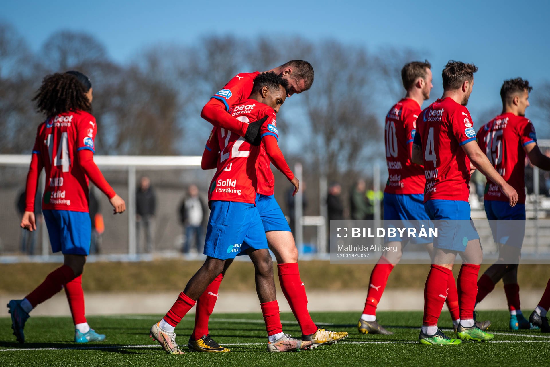 Helsingborgs Albert Ejupi och Taha Ali