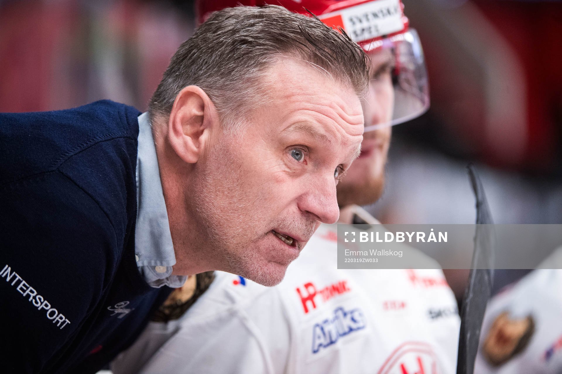 Troja/Ljungbys assisterande tränare Johan Benker