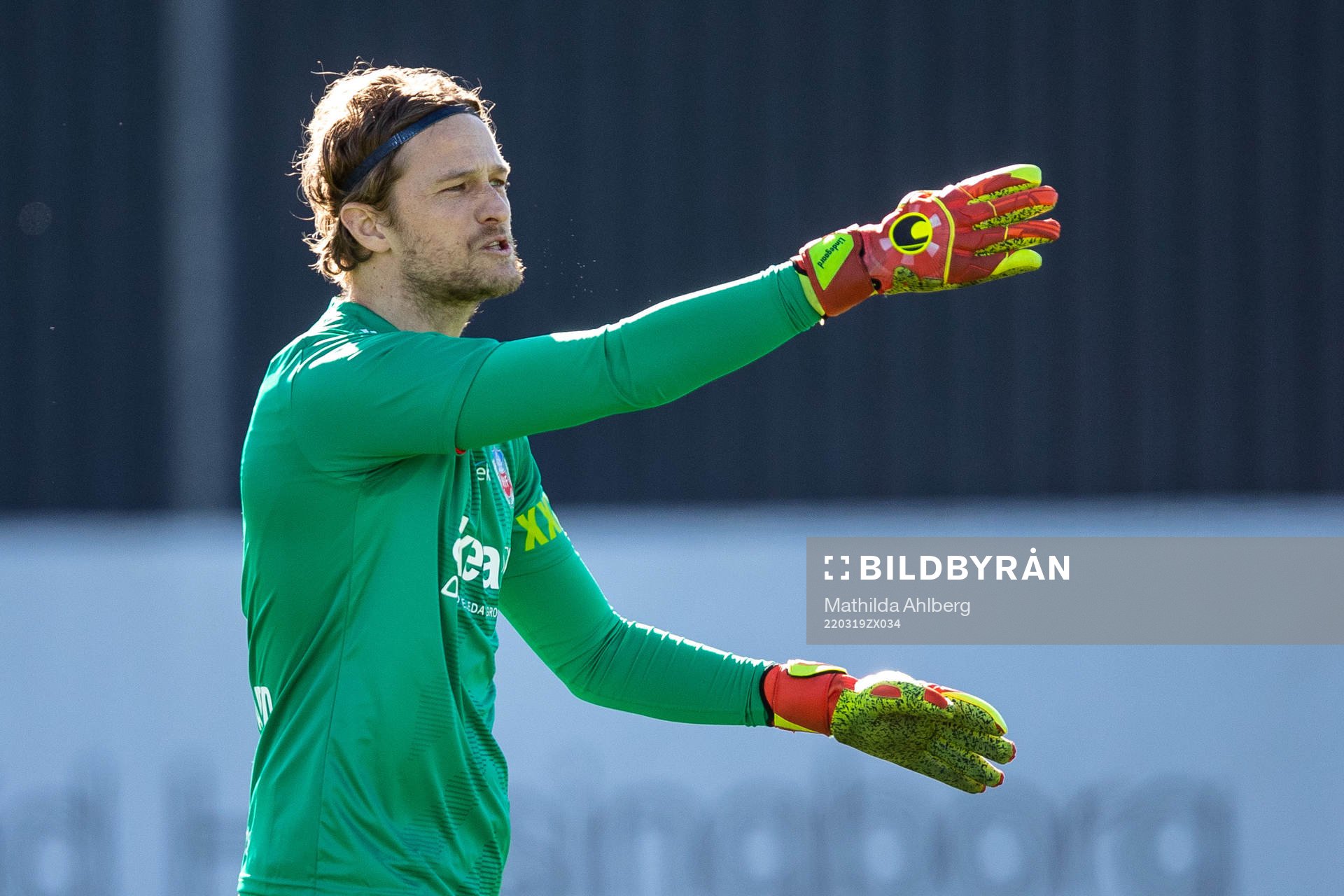 Helsingborgs målvakt Anders Lindegaard