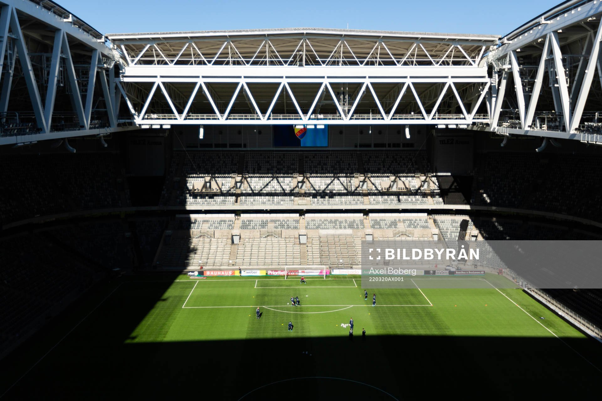 Djurgården värmer upp