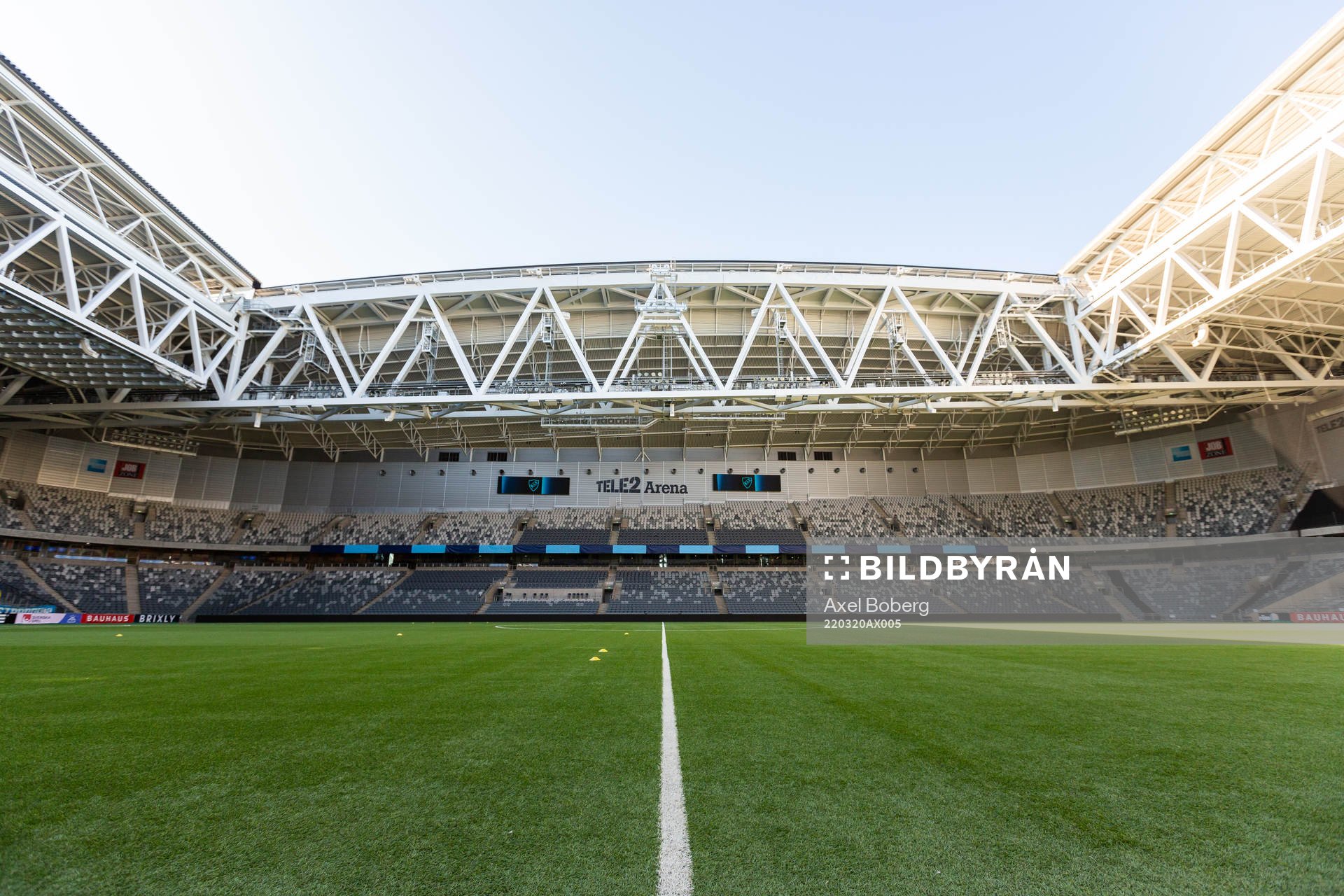 Interiör av Tele2 Arena
