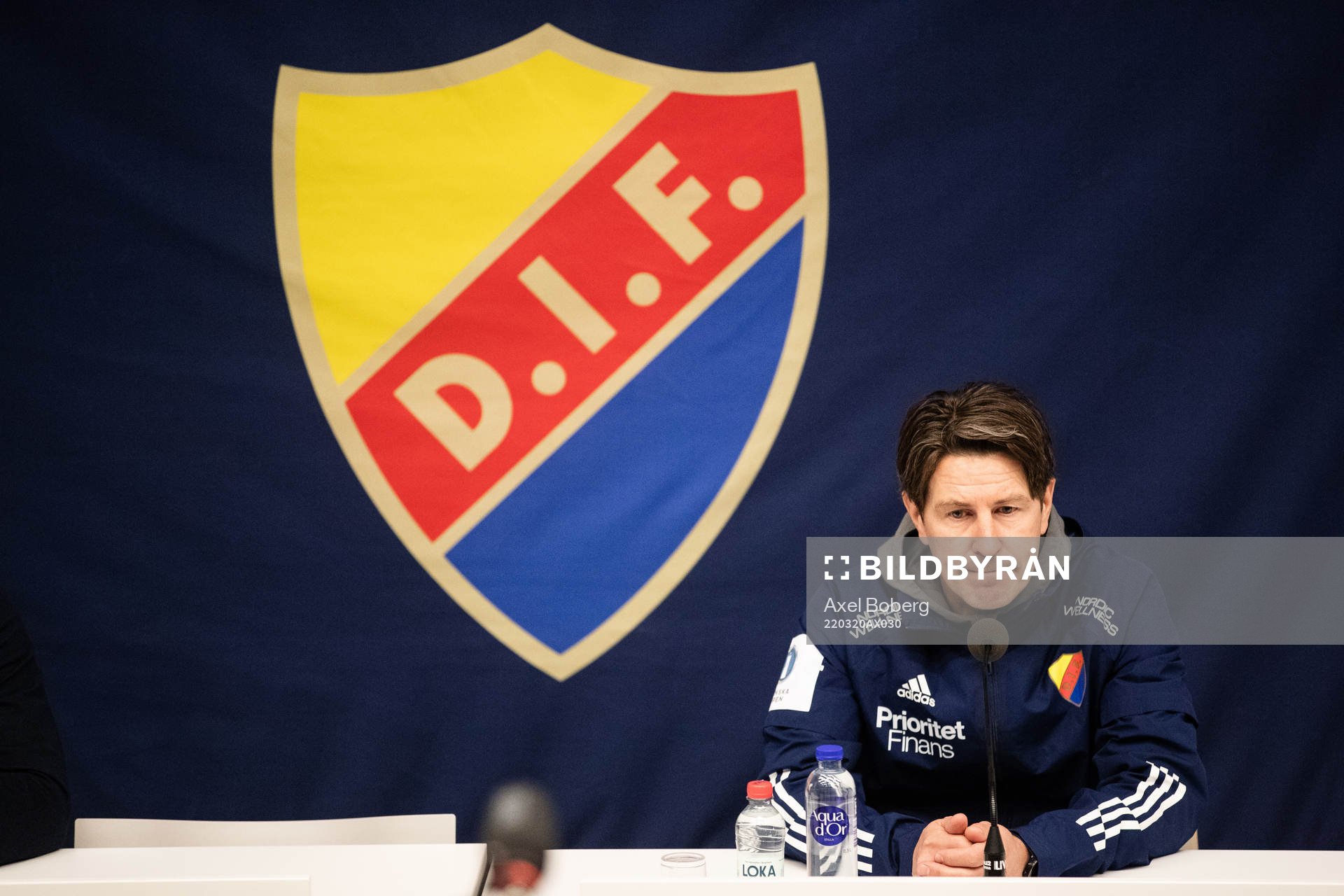 Djurgårdens tränare Thomas Lagerlöf