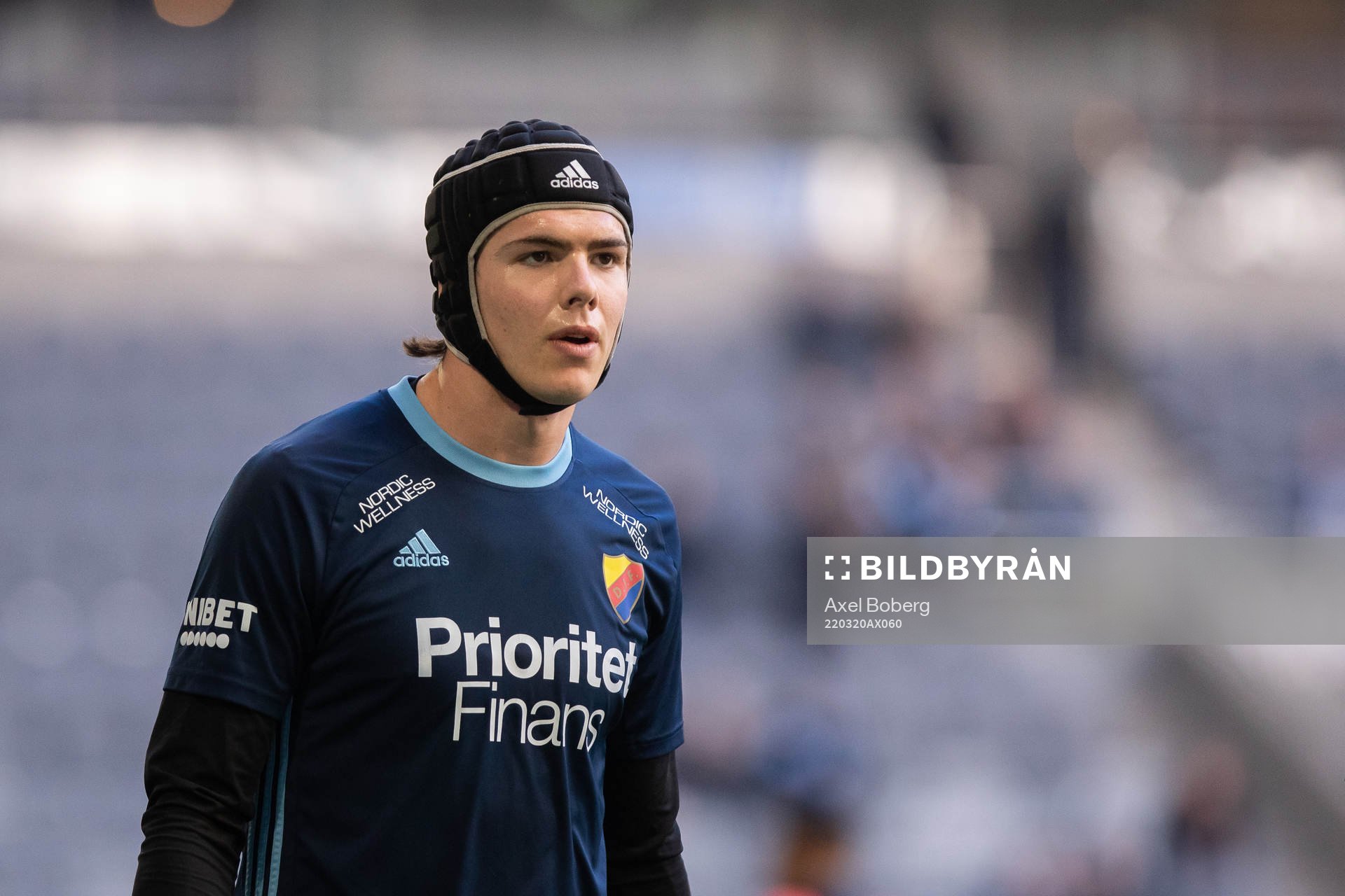 Djurgårdens målvakt Jacob Widell Zetterström