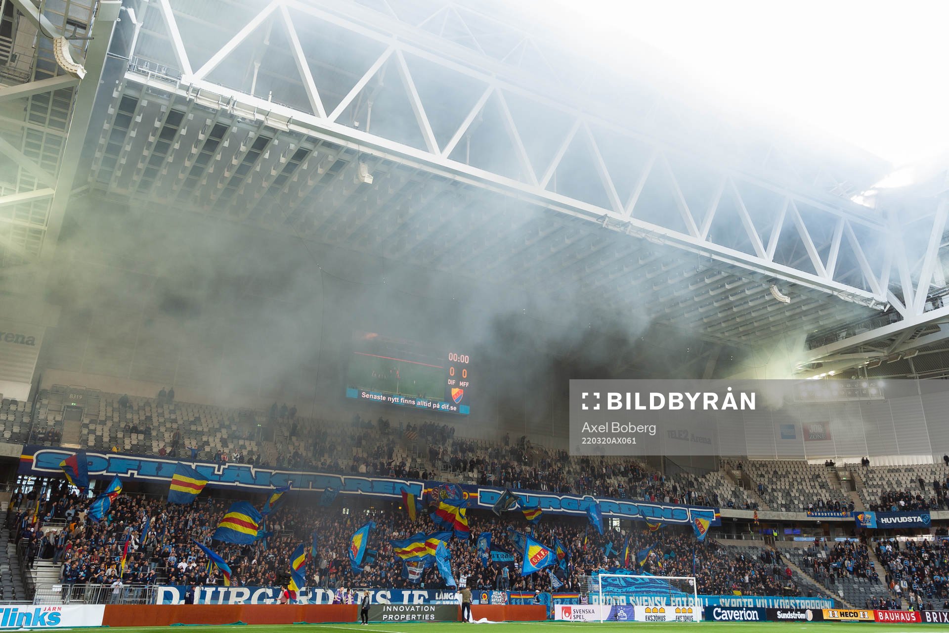 Djurgårdens supporterläktare
