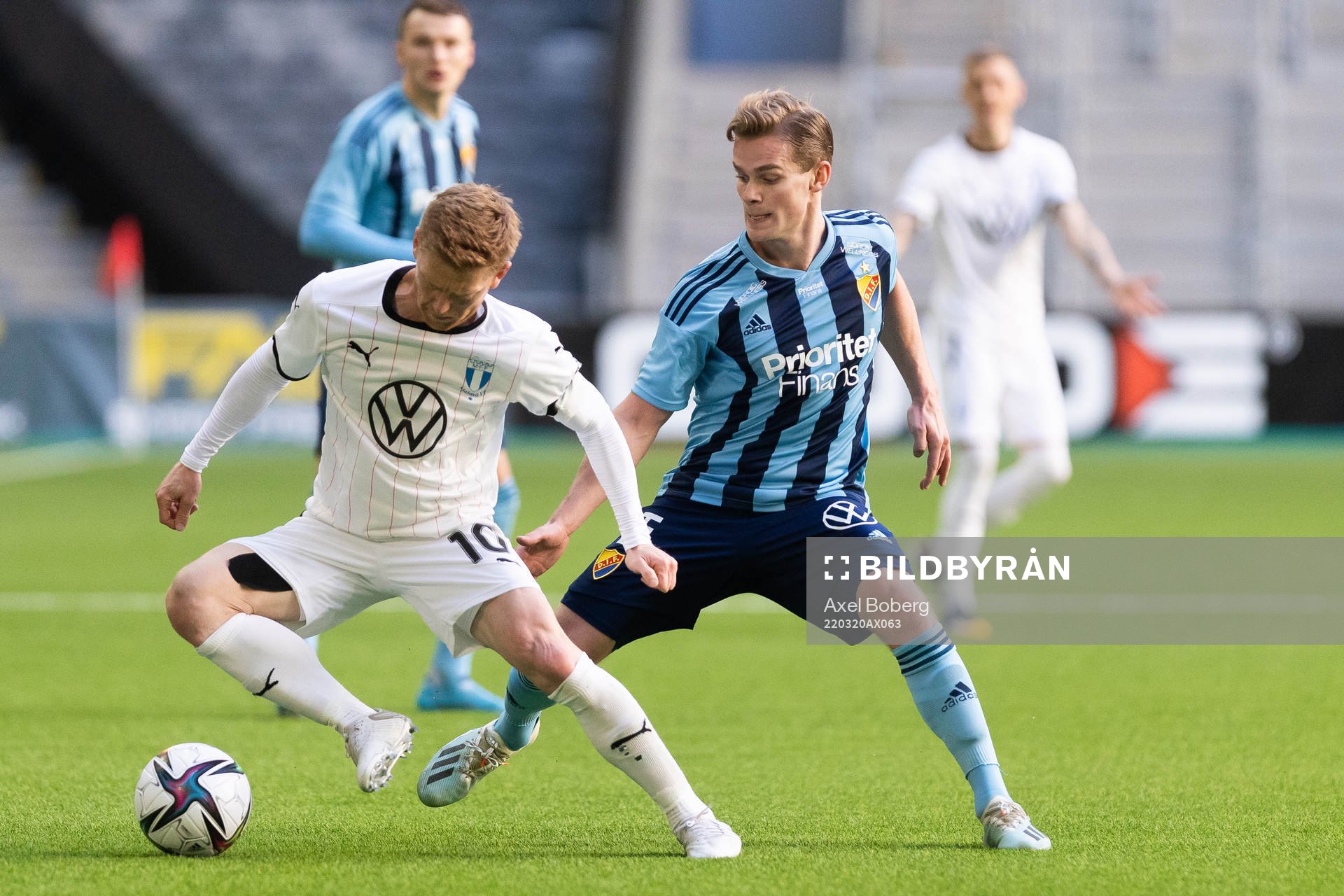 Malmö FFs Anders Christiansen och Djurgårdens Hampus