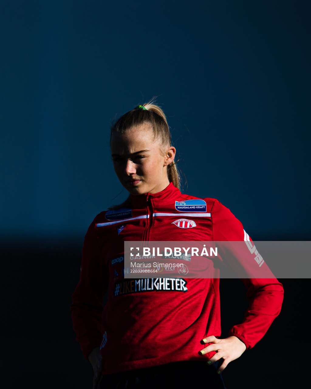 Sandra Østenstad of Avaldnes