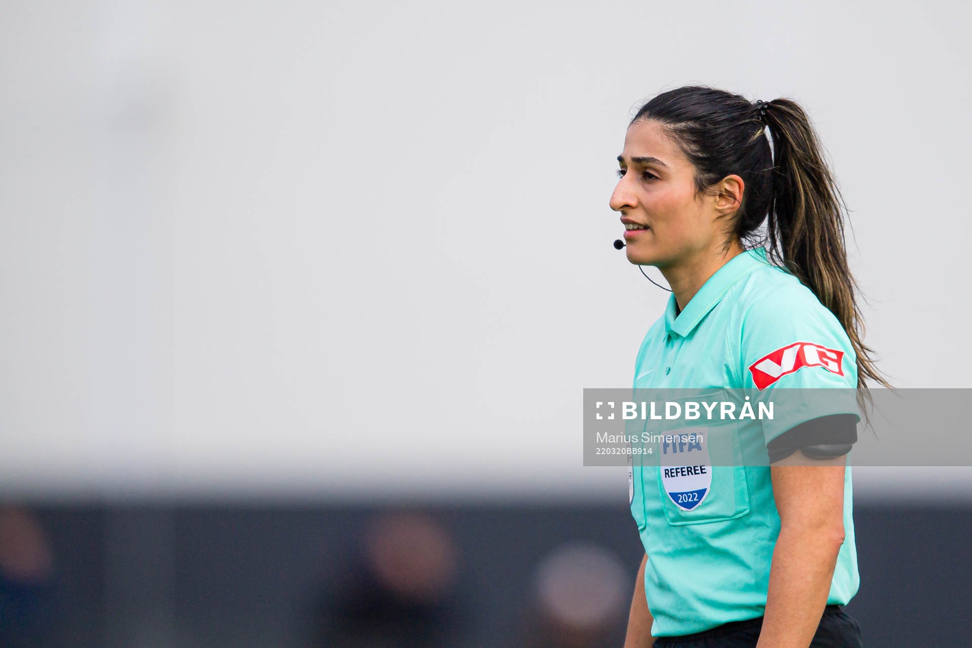 Sarah Fatemeh Zangeneh, referee