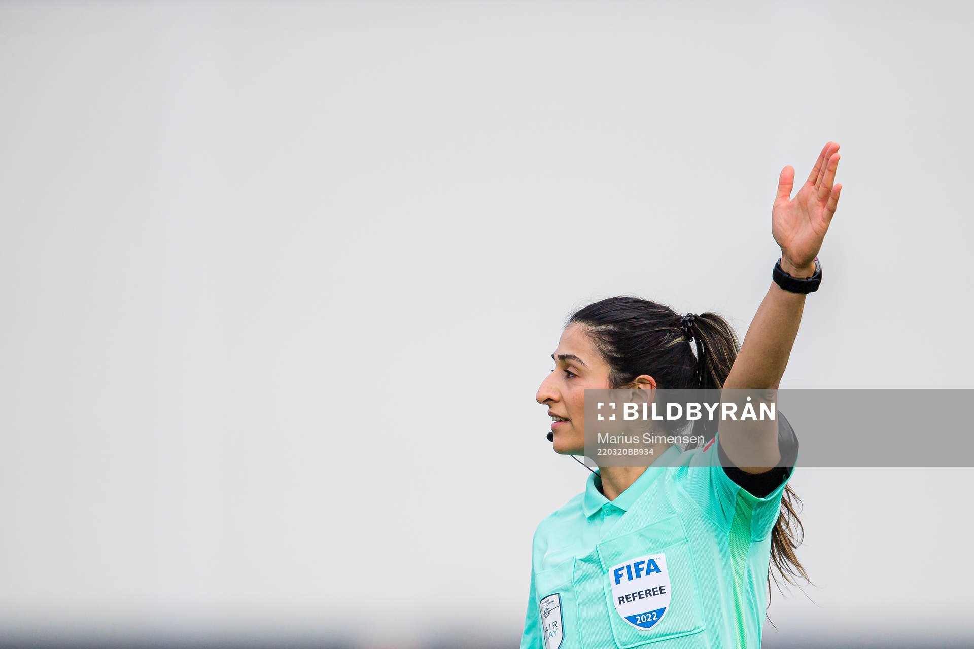 Sarah Fatemeh Zangeneh, referee