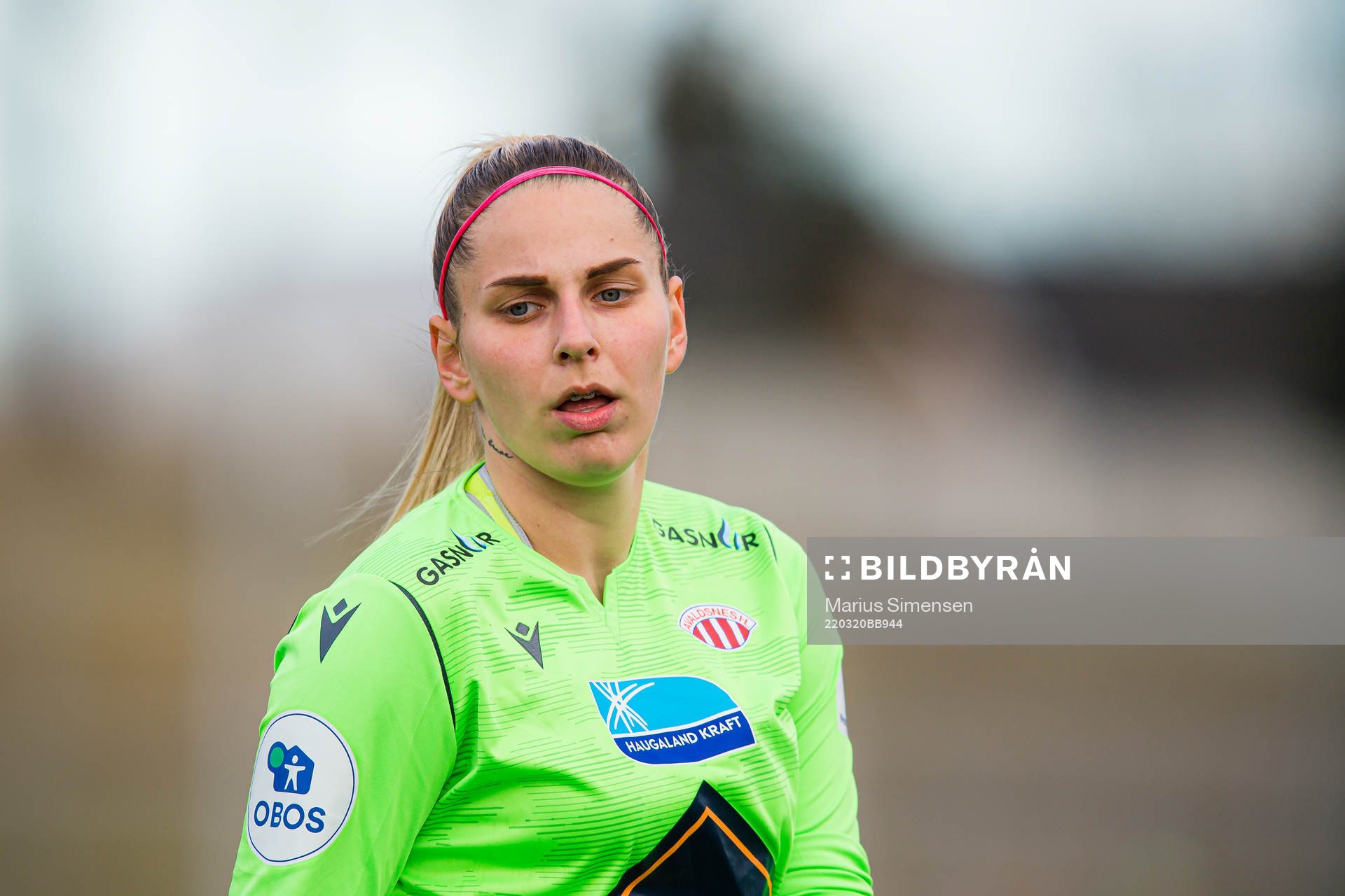 Goalkeeper Jovana Petrovic of Avaldnes