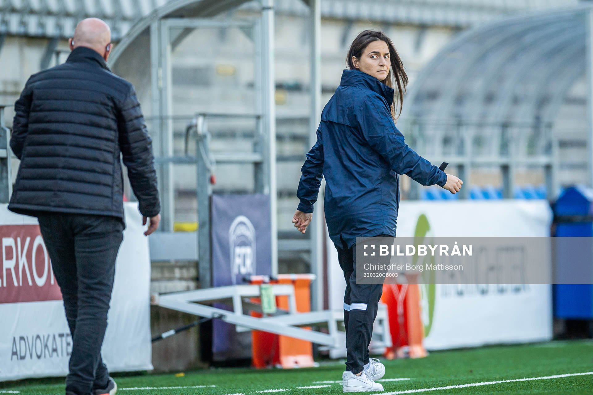 Eskilstunas tränare Elena Sadiku