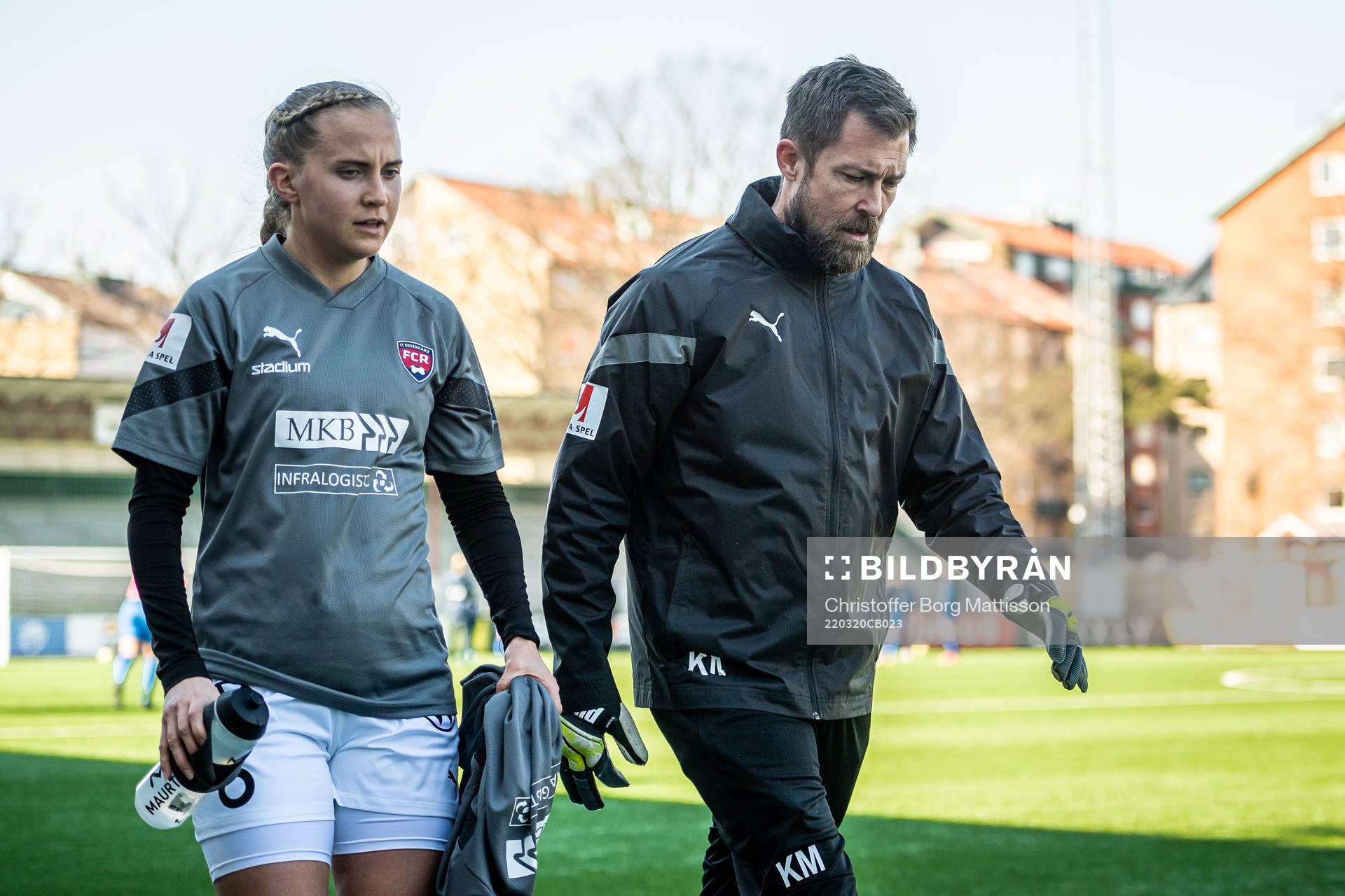 Rosengårds Ria Noora Minerva Öling och målvaktstränare