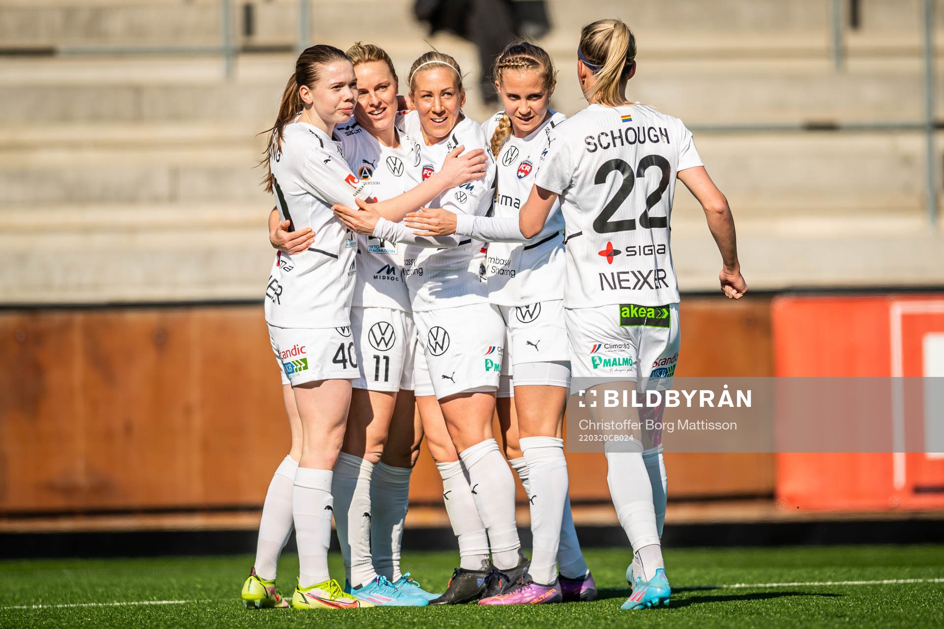 Rosengårds Mimmi Larsson jublar