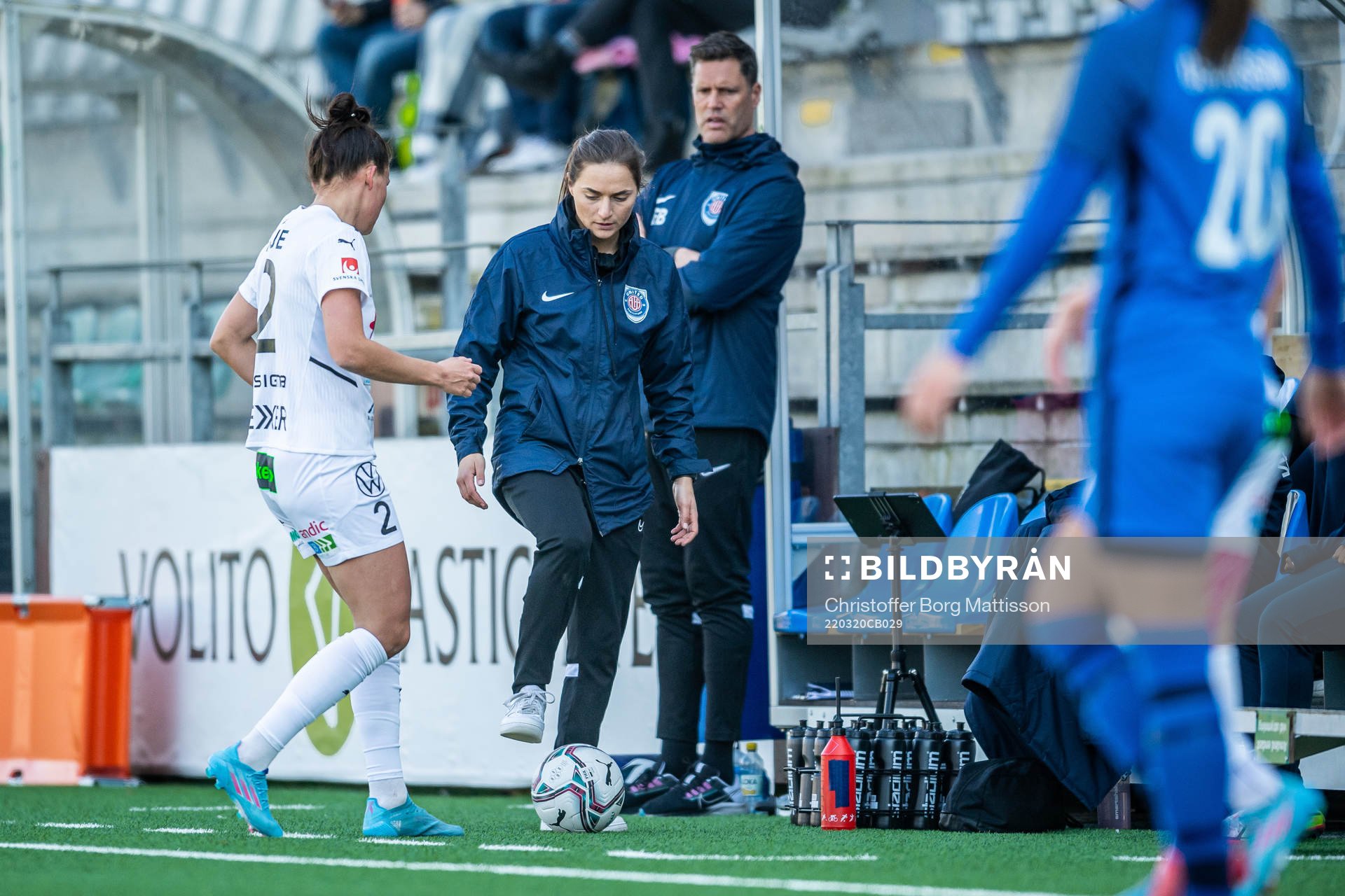 Eskilstunas tränare Elena Sadiku