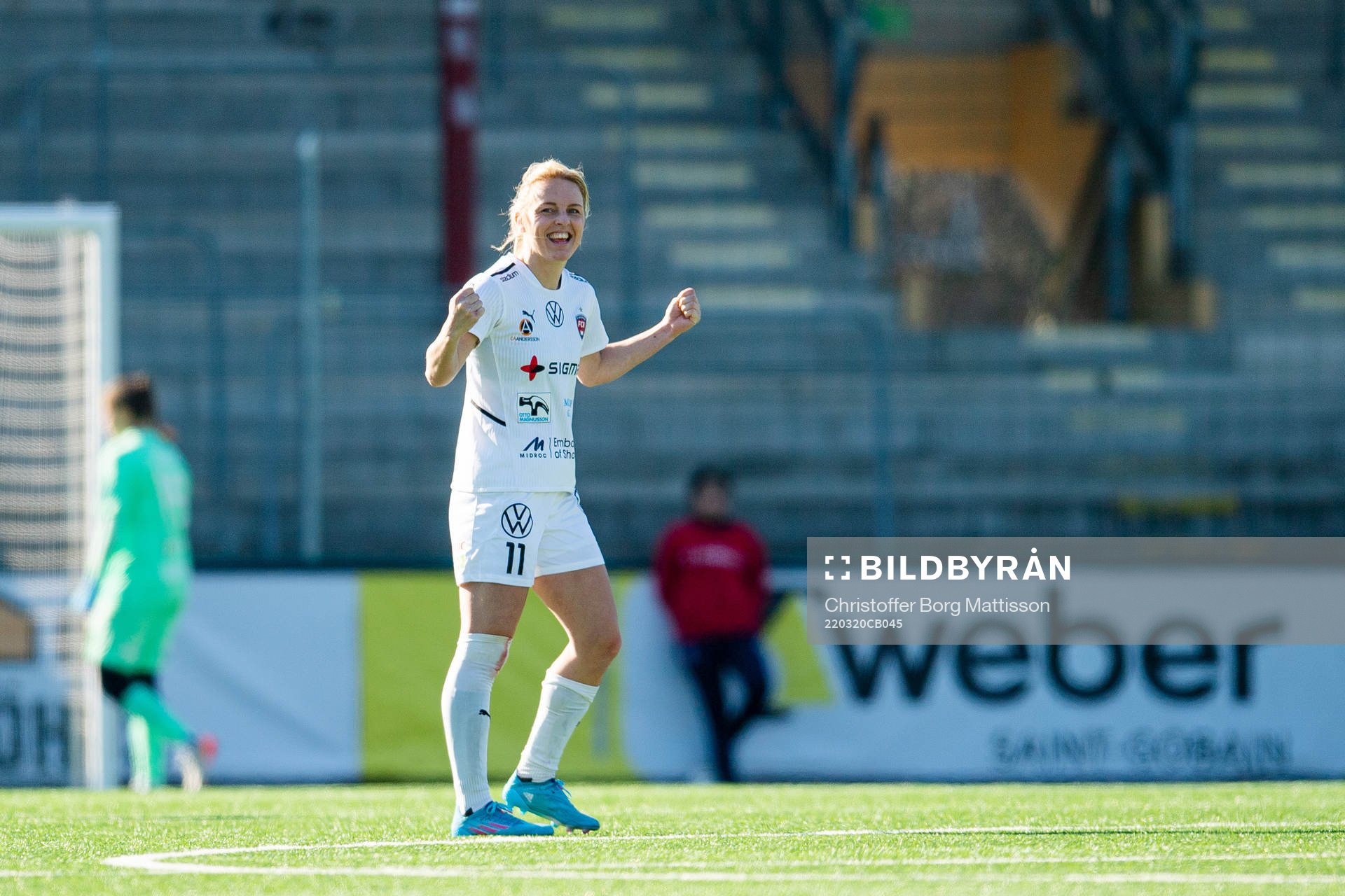 Rosengårds Mimmi Larsson jublar