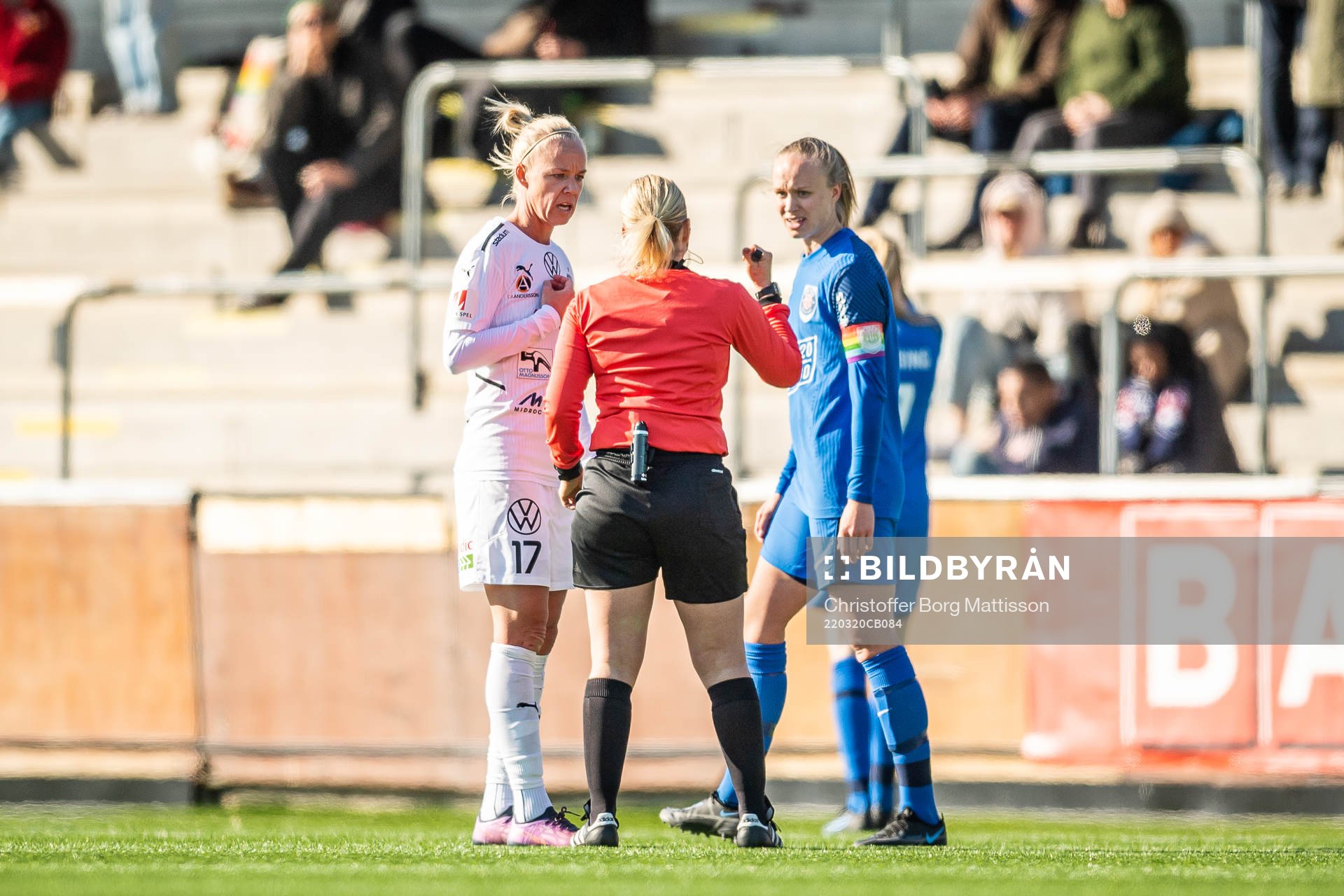 Rosengårds Caroline Seger och Eskilstunas Matilda Plan i