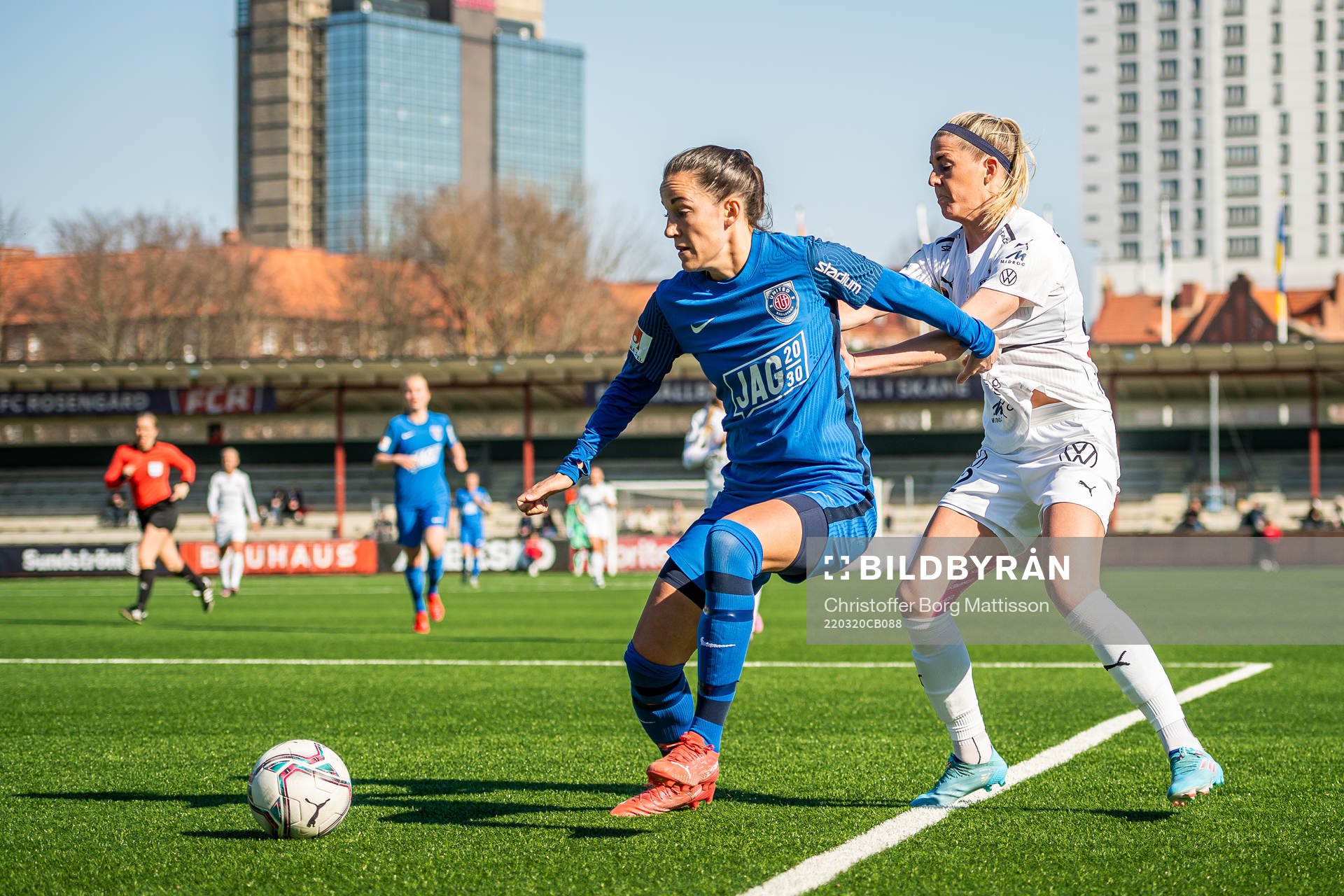 Eskilstunas Anna Oskarsson och Rosengårds Olivia Schough