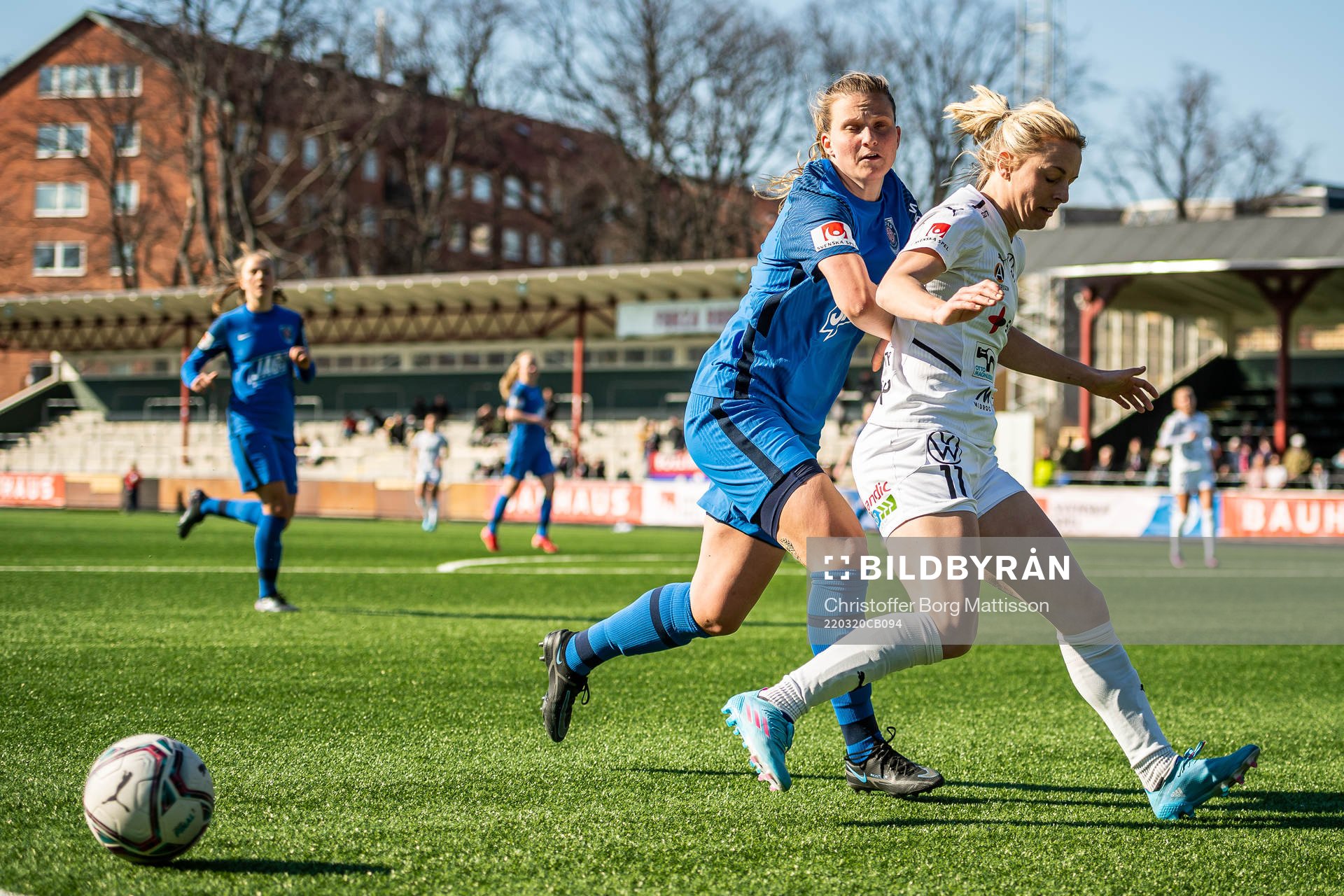 Eskilstunas Elise Stenevik mot Rosengårds Mimmi Larsson