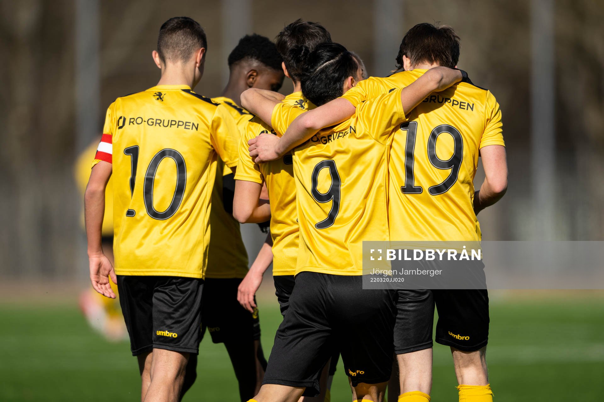 Elfsborgs spelare jublar