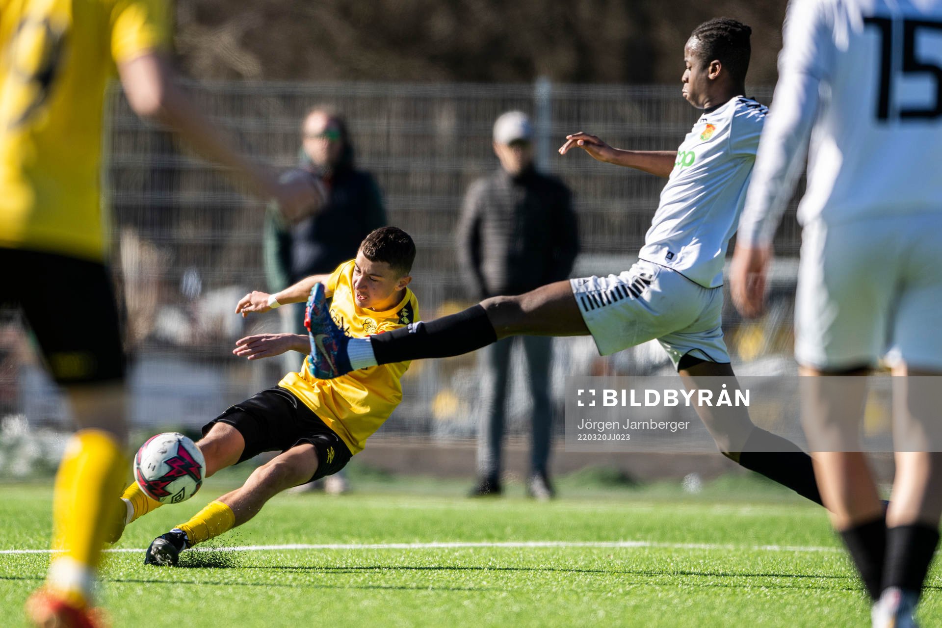 Elfsborgs Erdion Svarqa och GAIS Samuel Lobe