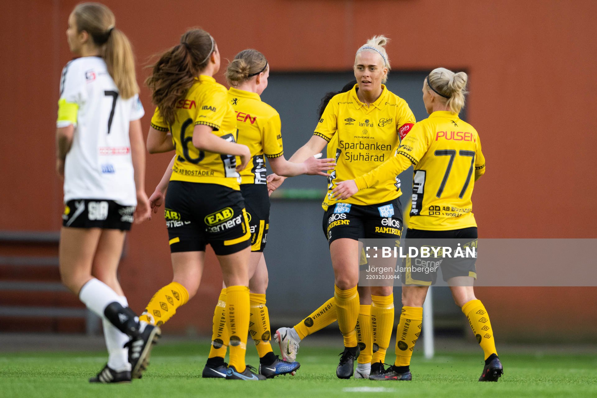 Elfsborgs spelare jublar