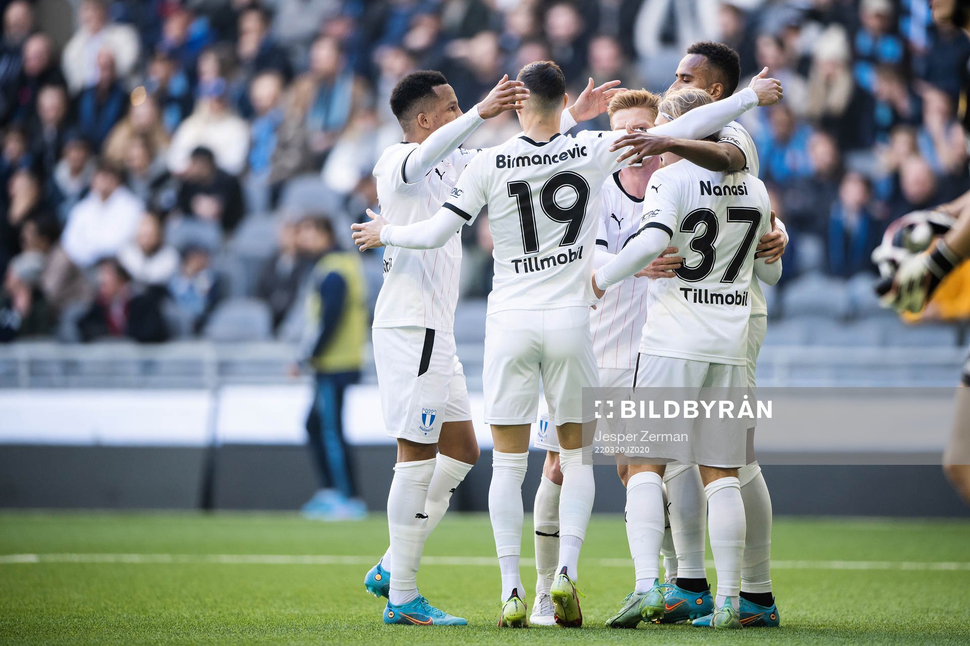 Malmö FFs Isaac Kiese Thelin jublar