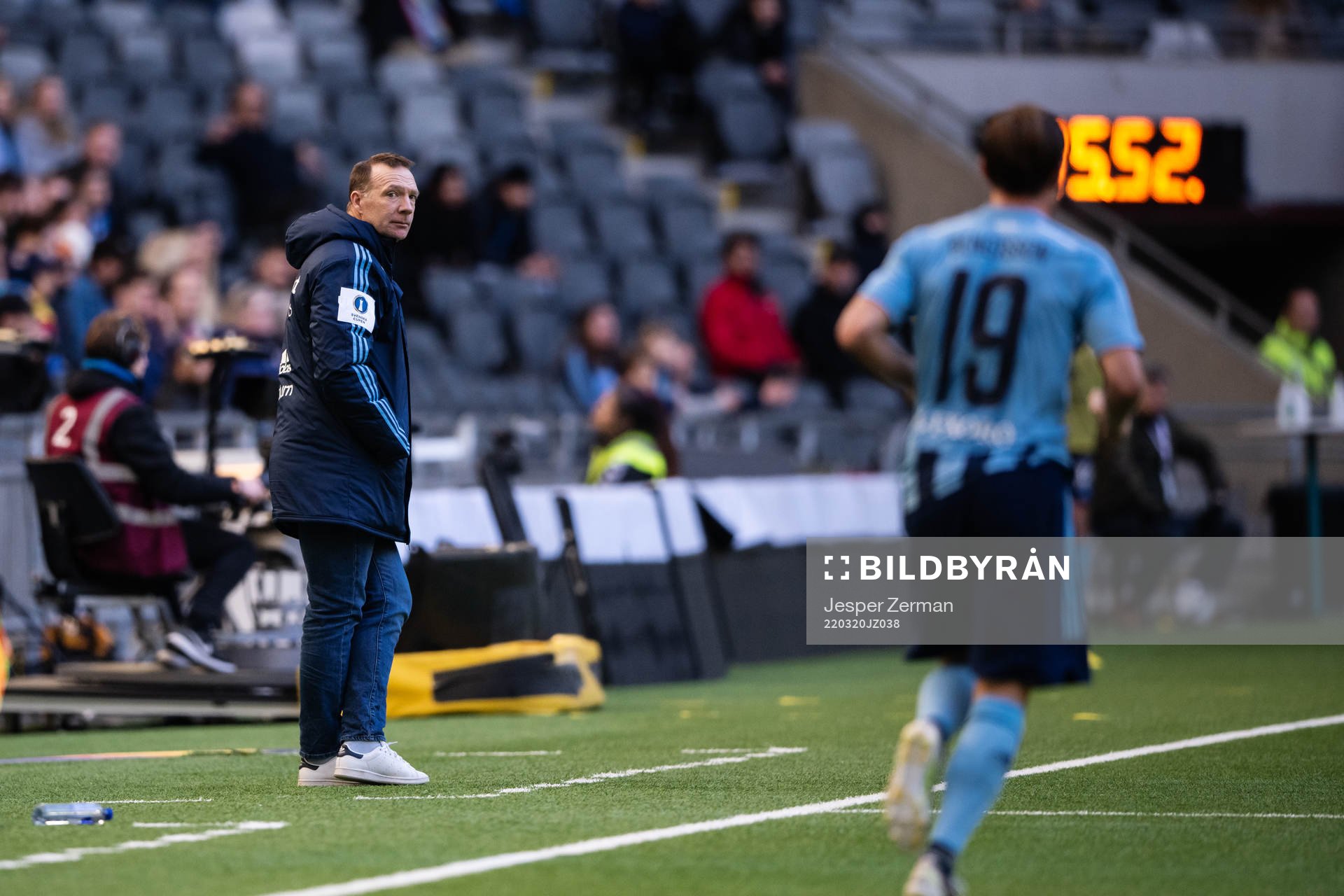 Djurgårdens tränare Kim Bergstrand