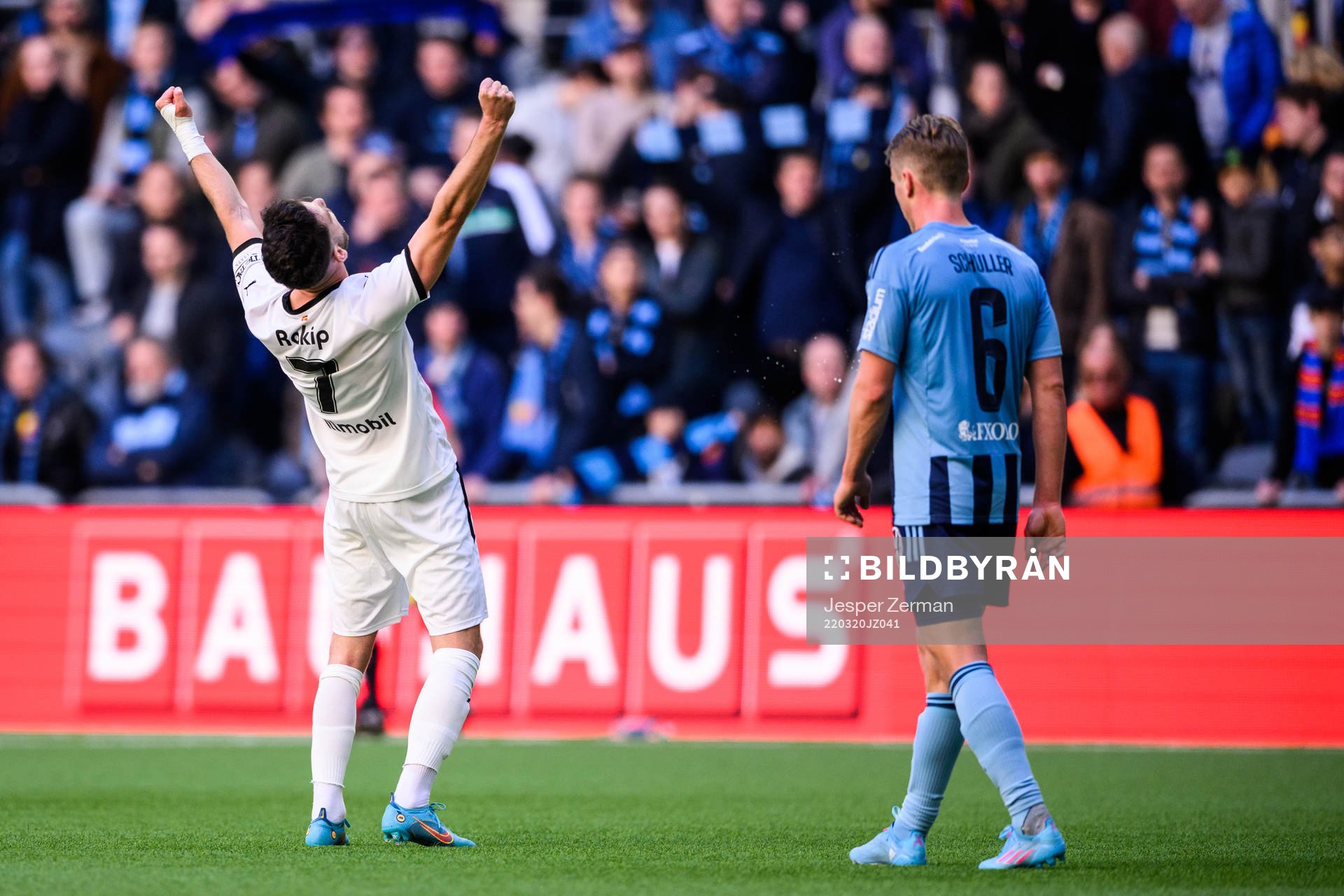 Malmö FFs Erdal Rakip jublar