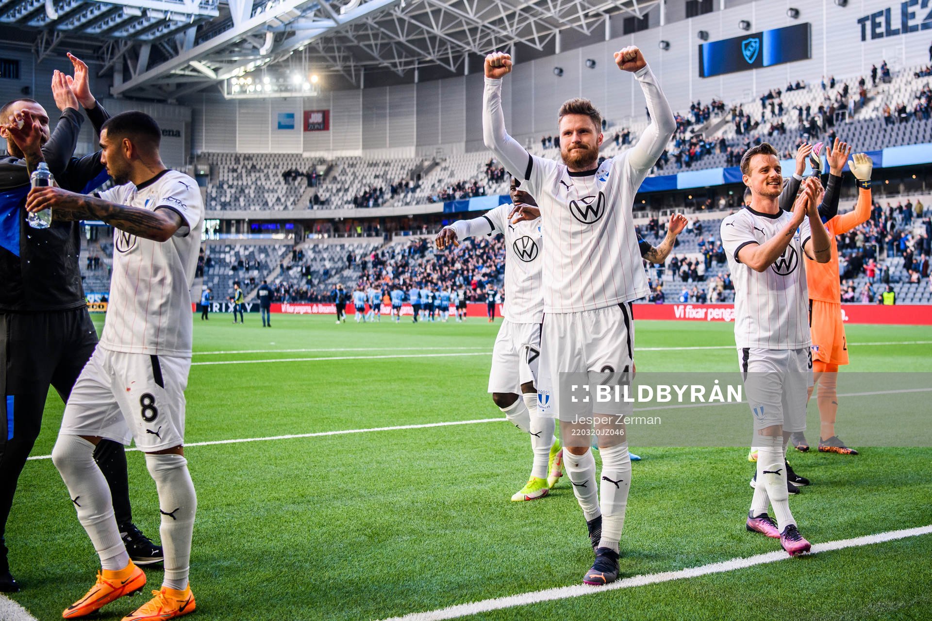 Malmö FFs Lasse Nielsen jublar