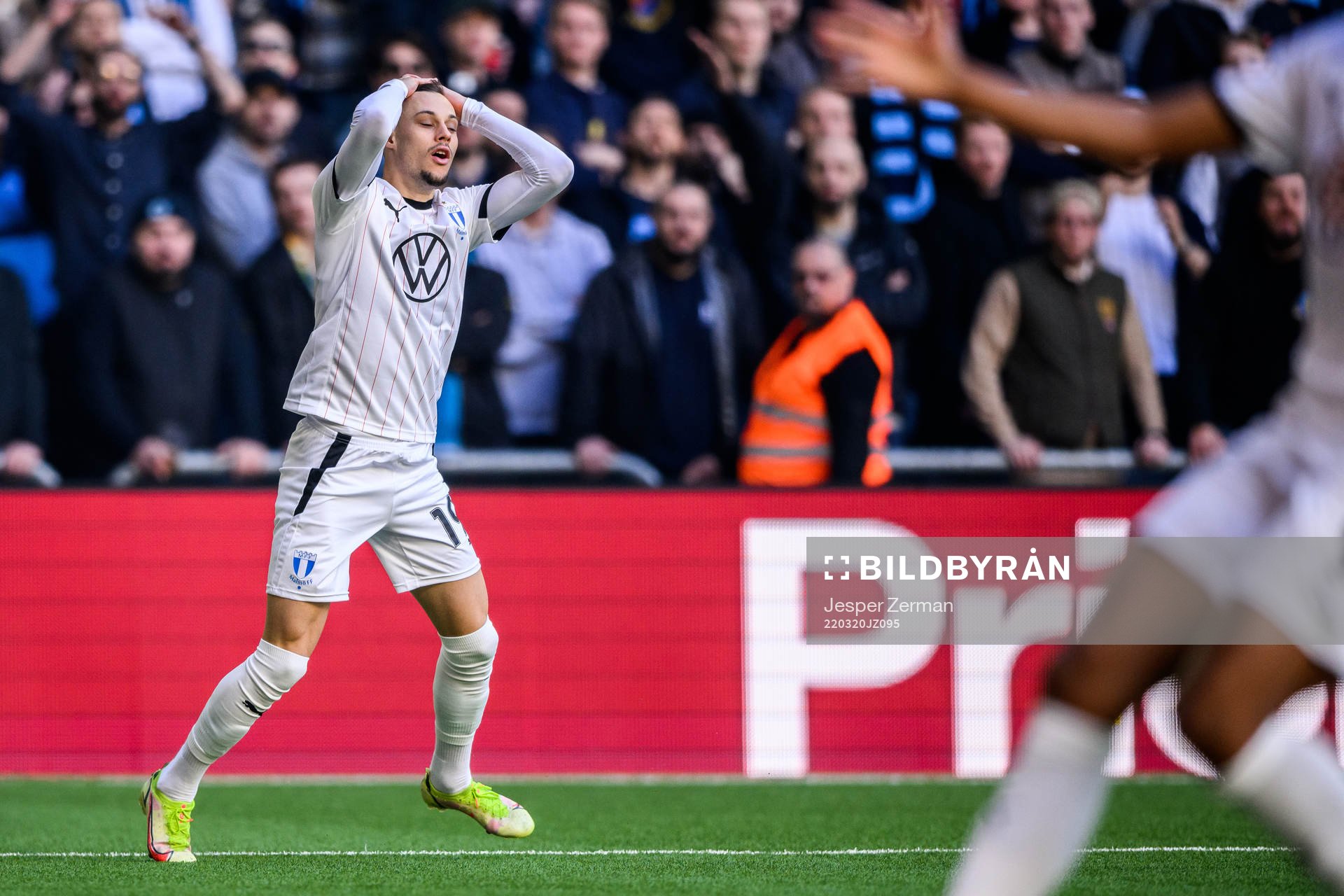 Malmö FFs Veljko Birmancevic deppar