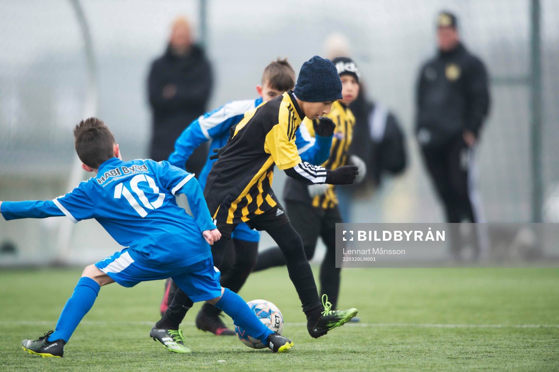 i träningsmatchen för pojkar födda 2011 mellan IFK