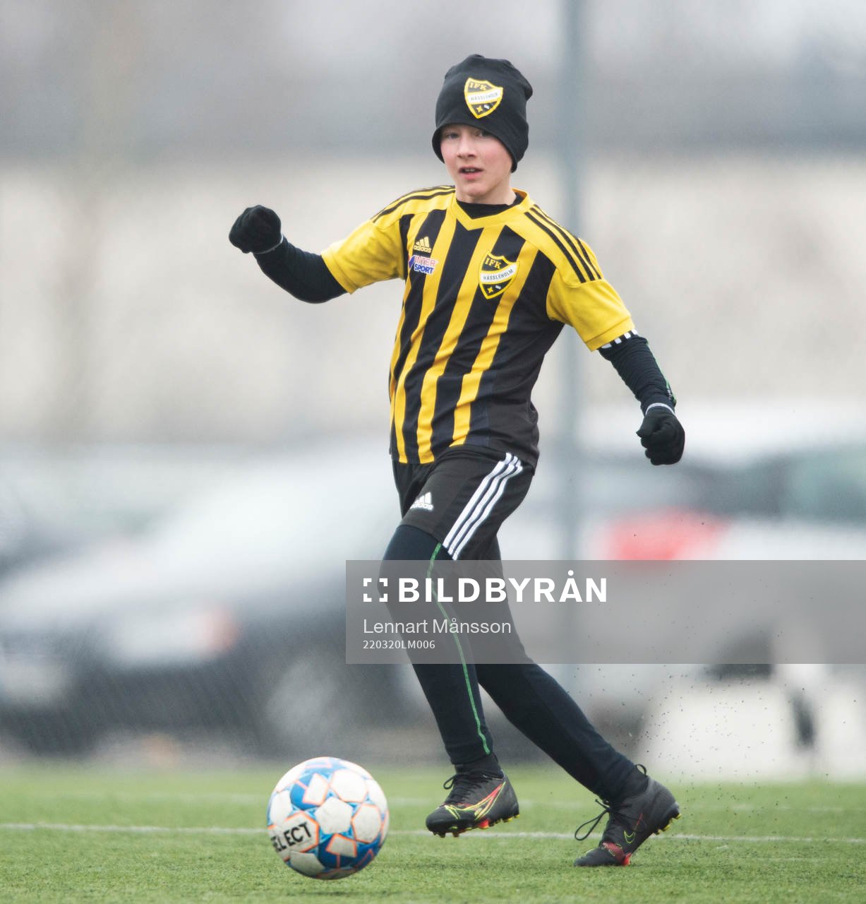 i träningsmatchen för pojkar födda 2011 mellan IFK
