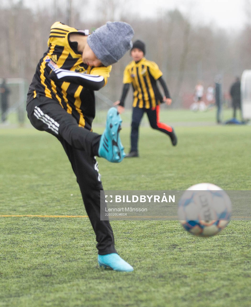 i träningsmatchen för pojkar födda 2011 mellan IFK